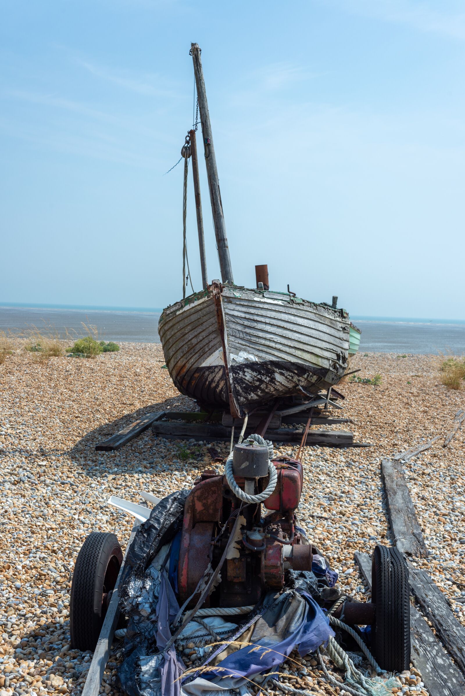 Nikon D600 sample photo. Dungeness, abandoned, wreck photography