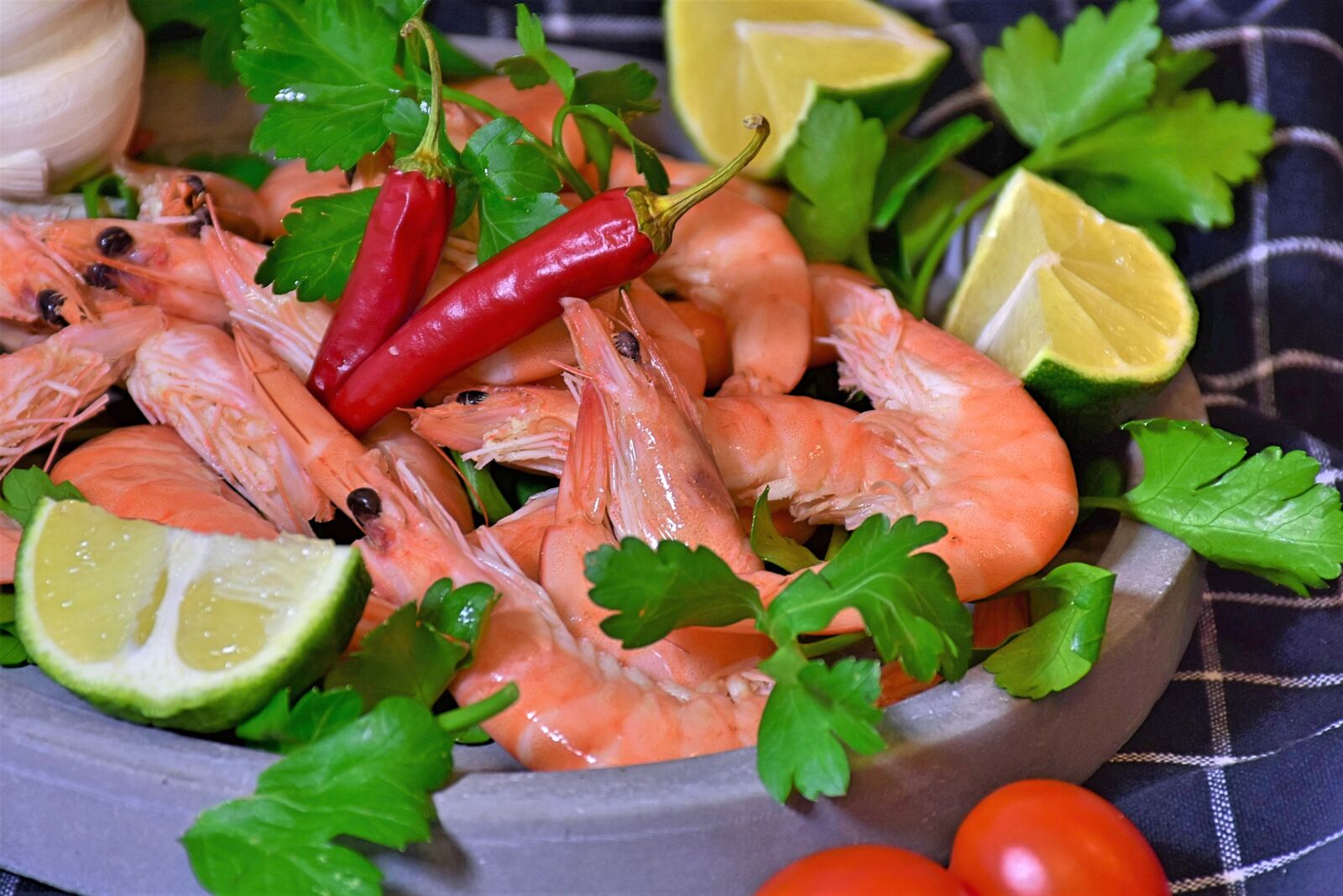 Nikon D7200 sample photo. Scampi, fish, shrimp photography