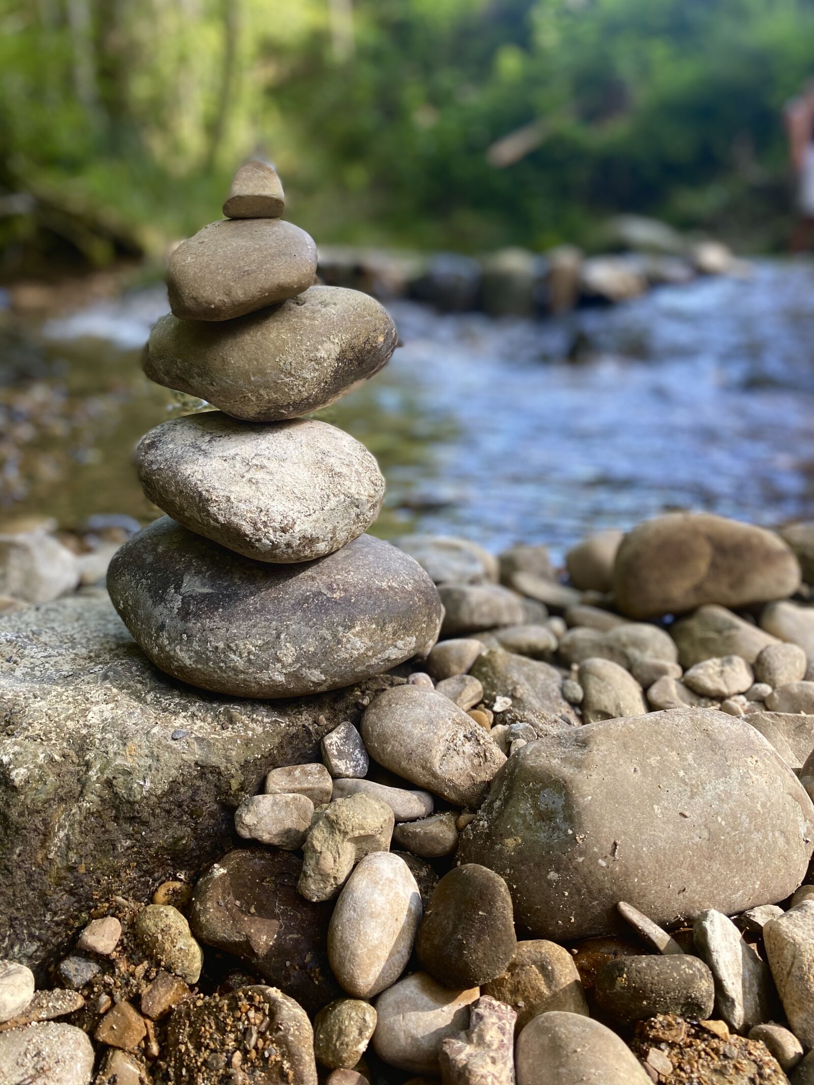 iPhone 11 back dual wide camera 4.25mm f/1.8 sample photo. Stones, art, nature photography