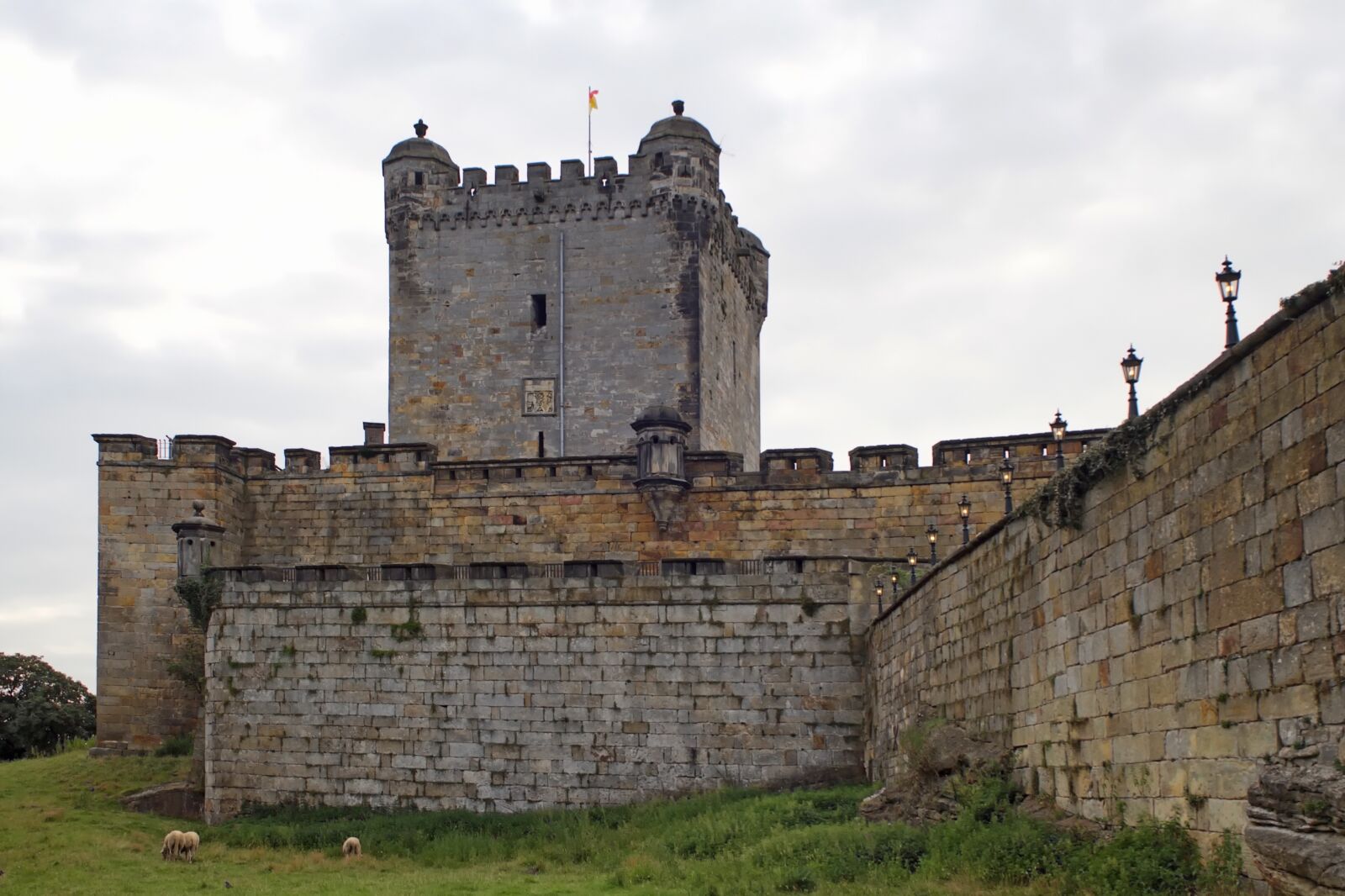 Olympus OM-D E-M10 sample photo. Burg bentheim, powder tower photography