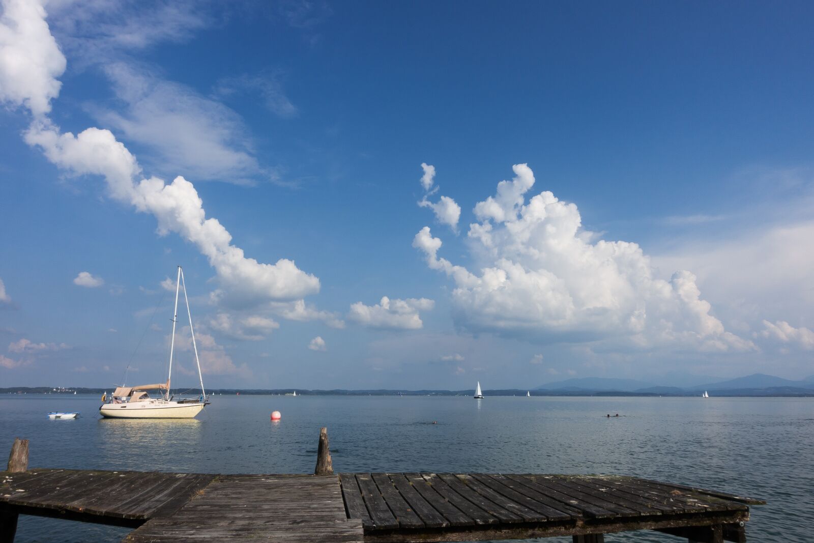 Sony Cyber-shot DSC-RX100 III sample photo. Lake, swim, sail photography