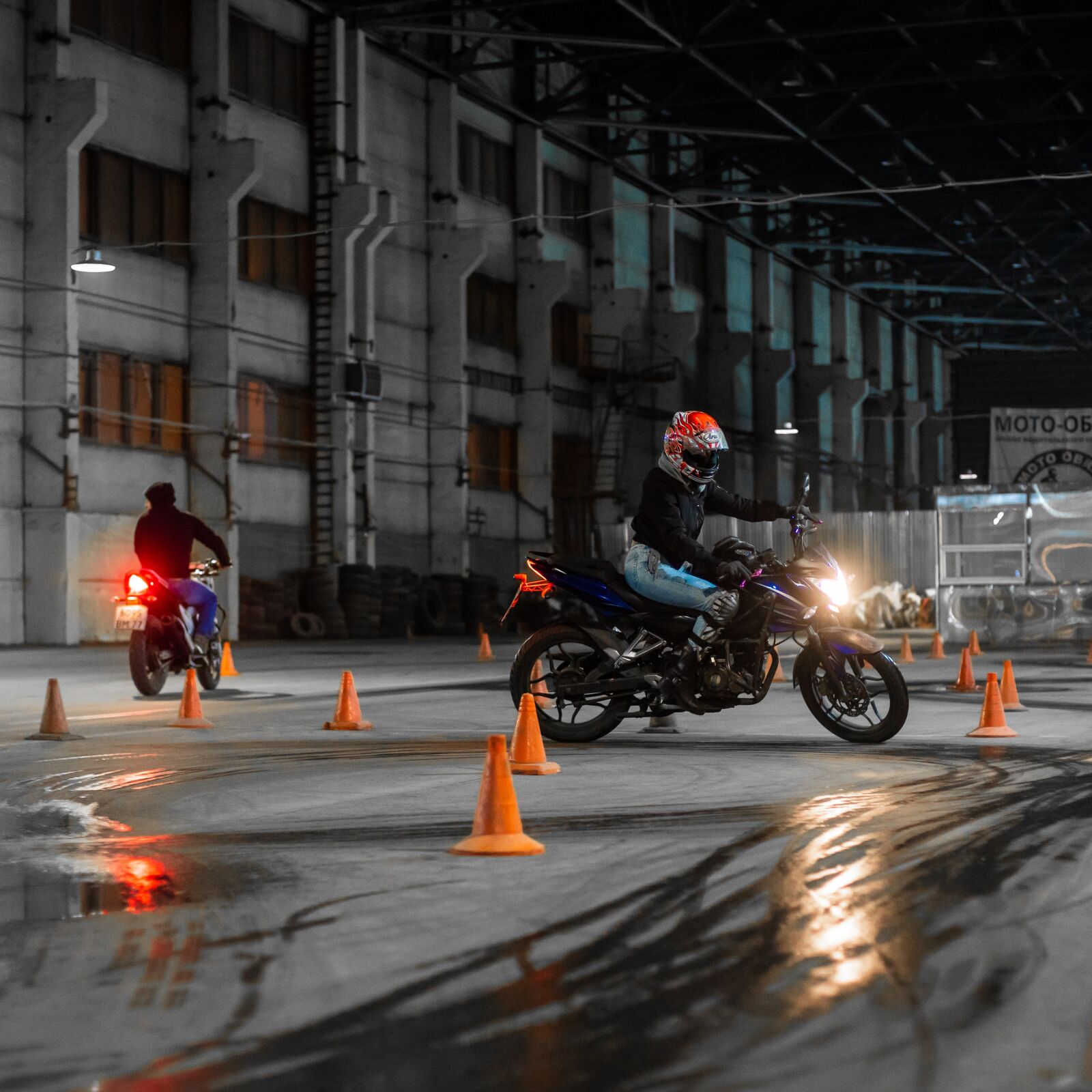 Nikon D750 sample photo. Girl, motorcycle, bike photography