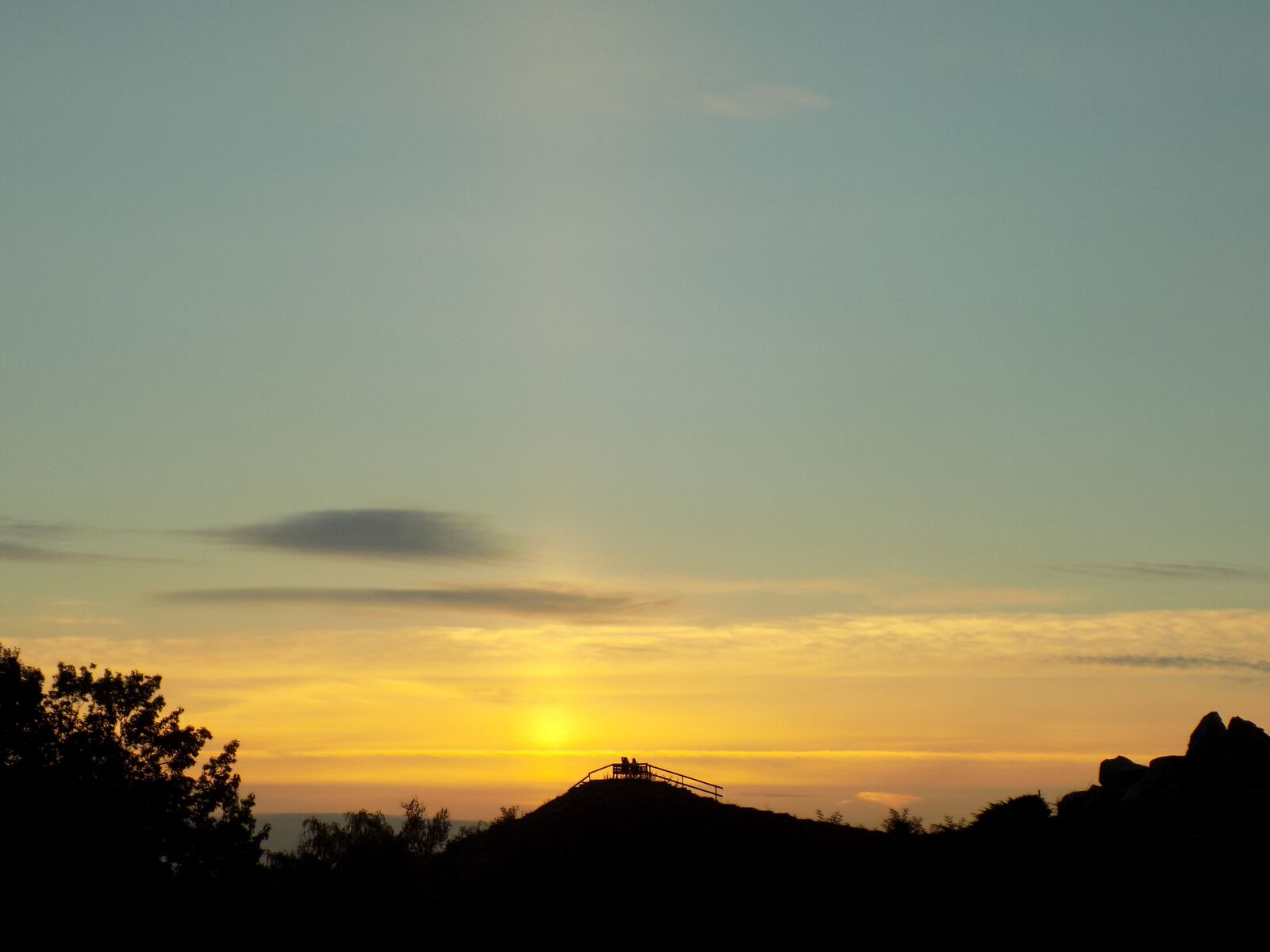 Nikon COOLPIX L330 sample photo. Sunset, sky, sun photography