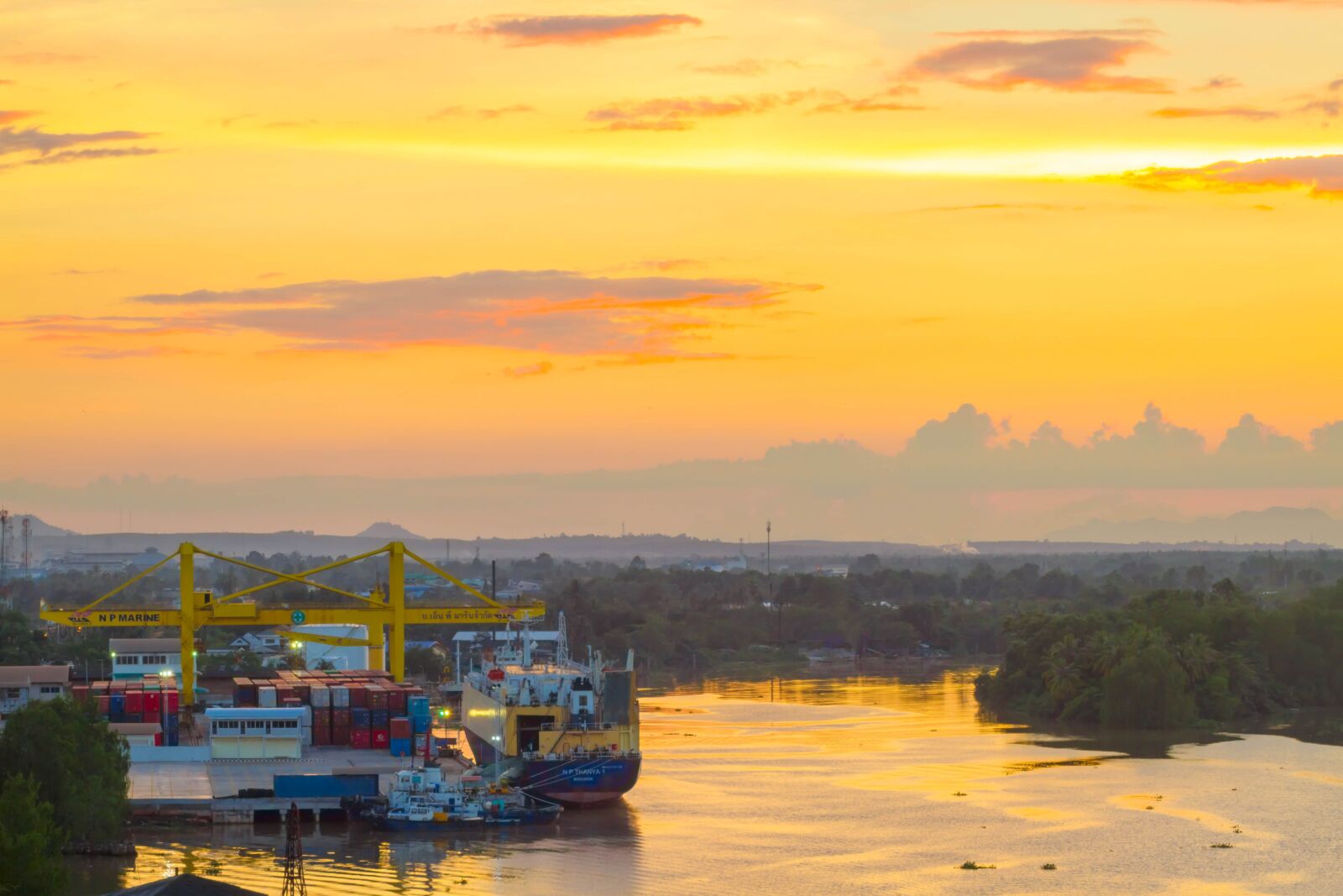 Canon EOS 7D sample photo. Nam surat thani, river photography