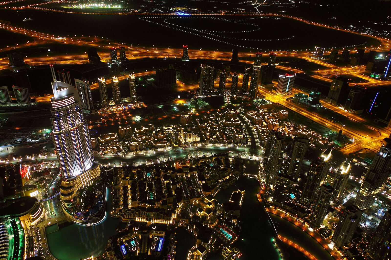 Canon EOS 50D sample photo. Night, dubai, view photography