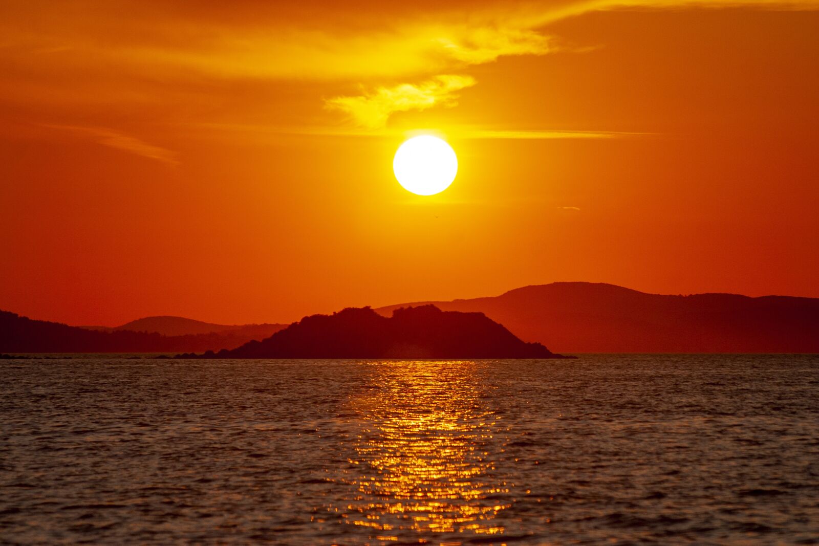 Canon EOS 20D sample photo. Croatia, abendstimmung, sea photography