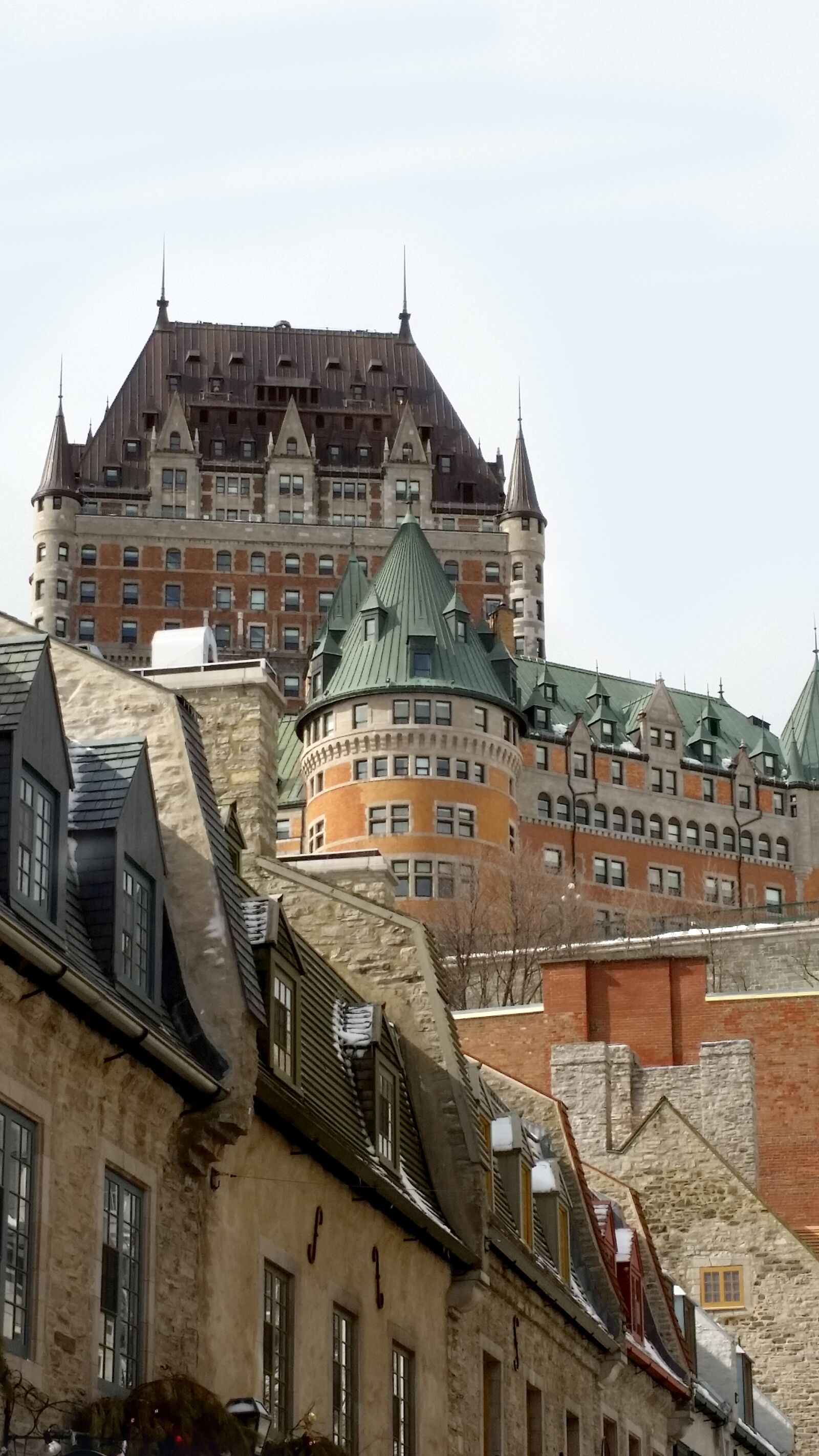 Samsung Galaxy S5 sample photo. Quebec, old quebec, chateau photography