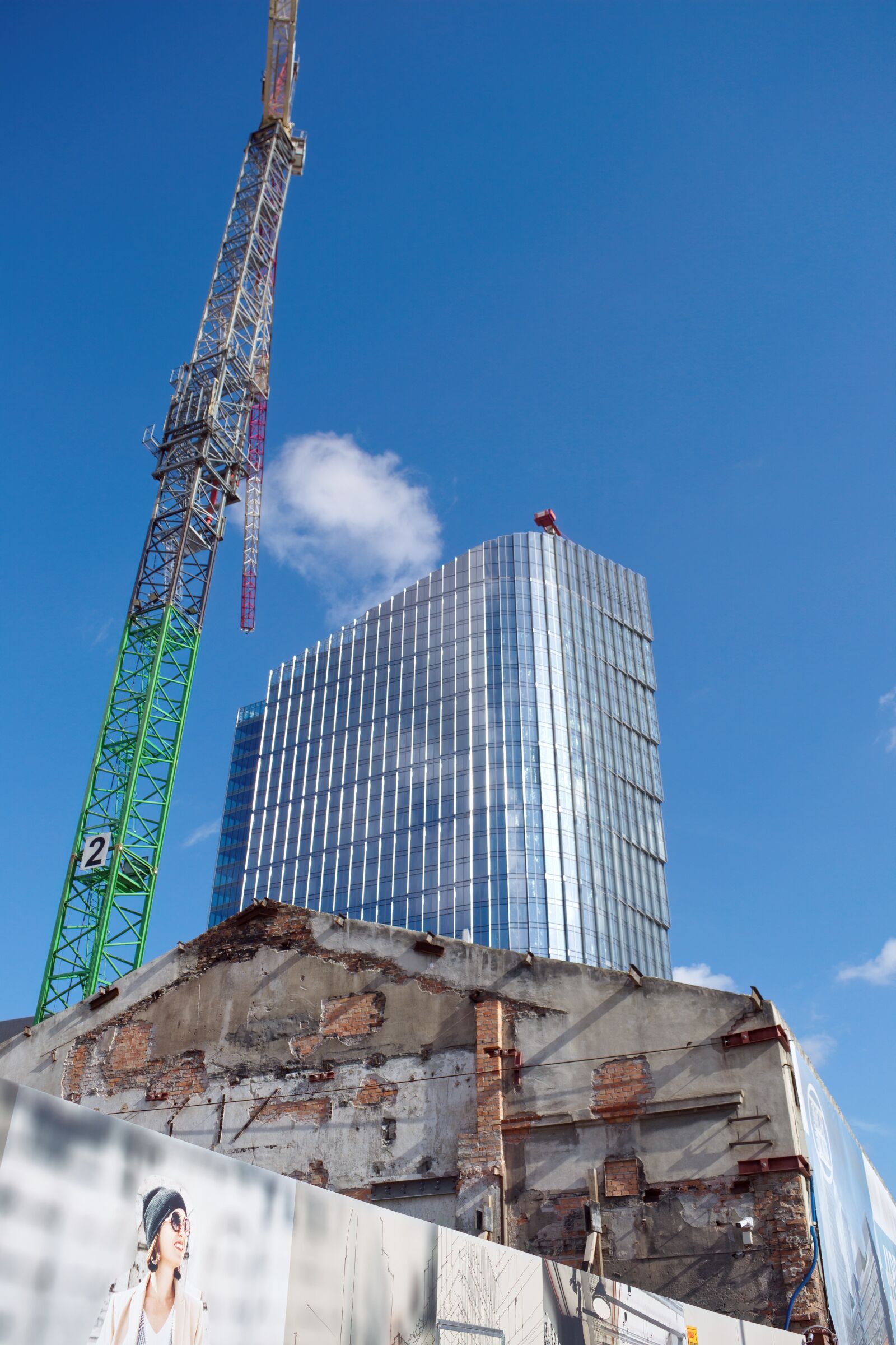 Nikon D3100 sample photo. Buildings, construction, new photography