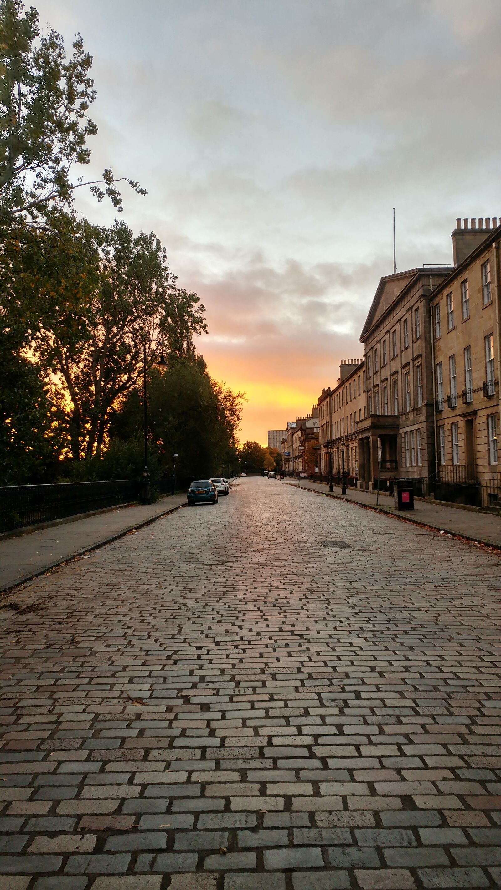 LG G5 sample photo. Road, glasgow, architecture photography
