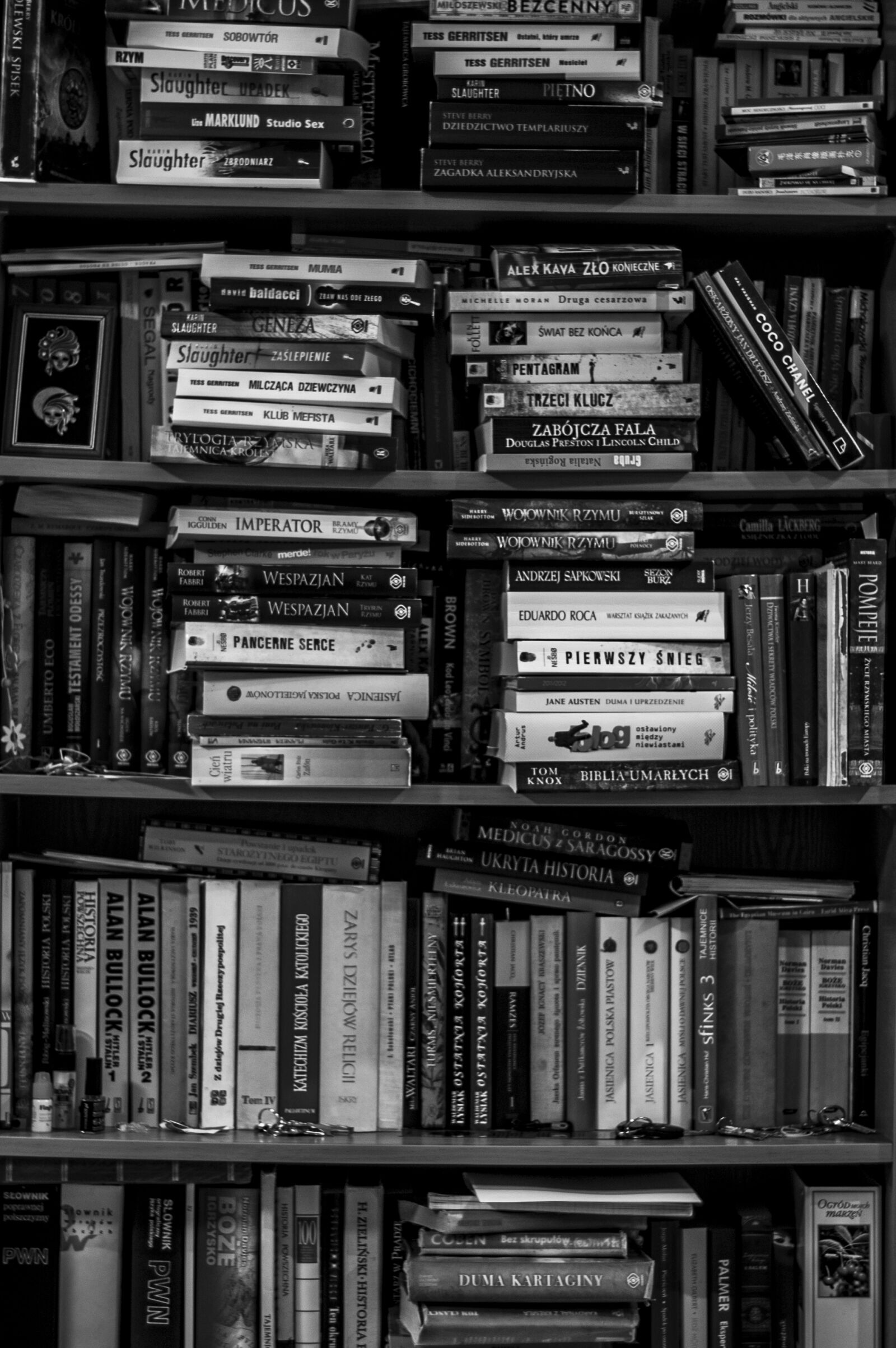 KONICA MINOLTA DYNAX 7D sample photo. Books, bookstand, night, shelf photography