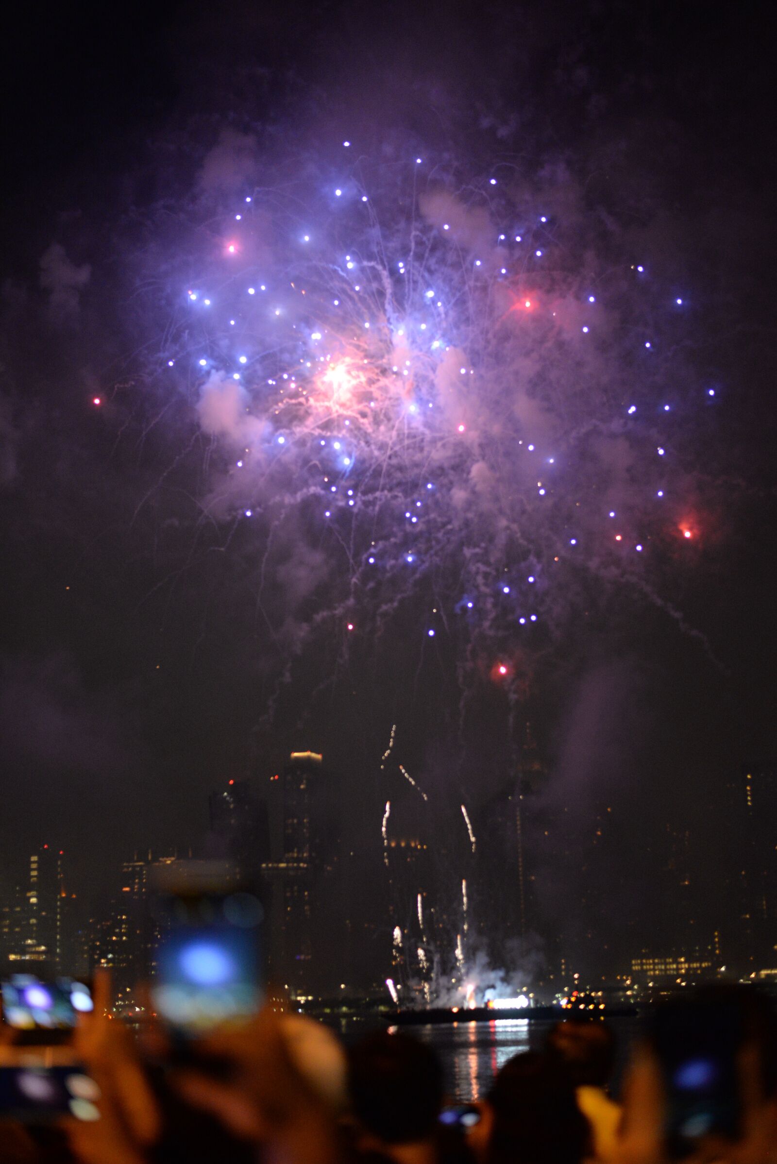 Nikon D610 sample photo. Fireworks, 4th of july photography