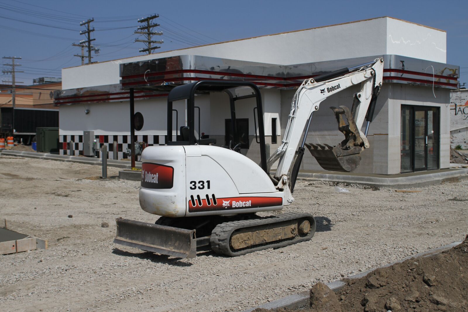 Canon EOS 7D sample photo. Construction equipment, cat, work photography