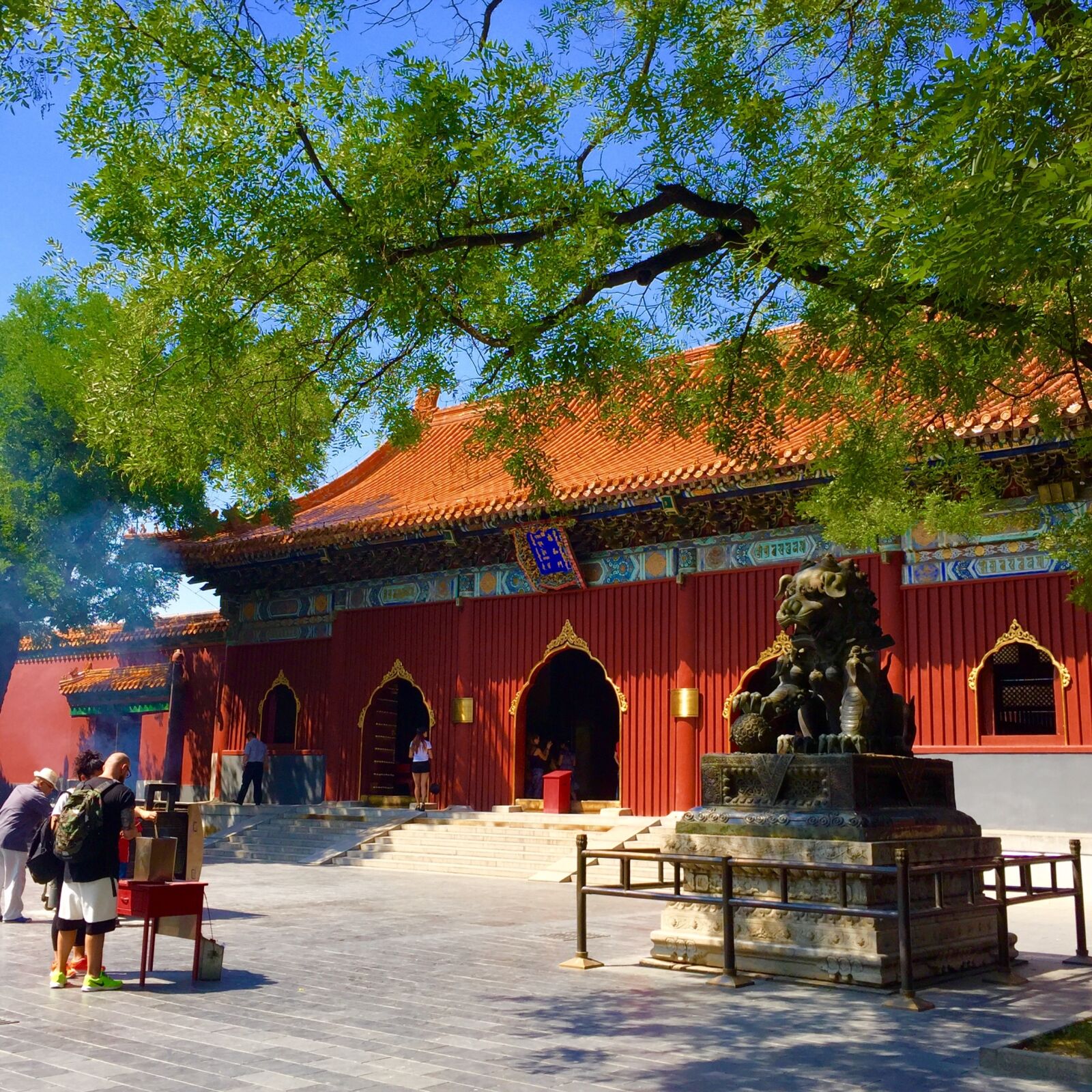 Apple iPhone 6 sample photo. Beijing, lama temple, classical photography