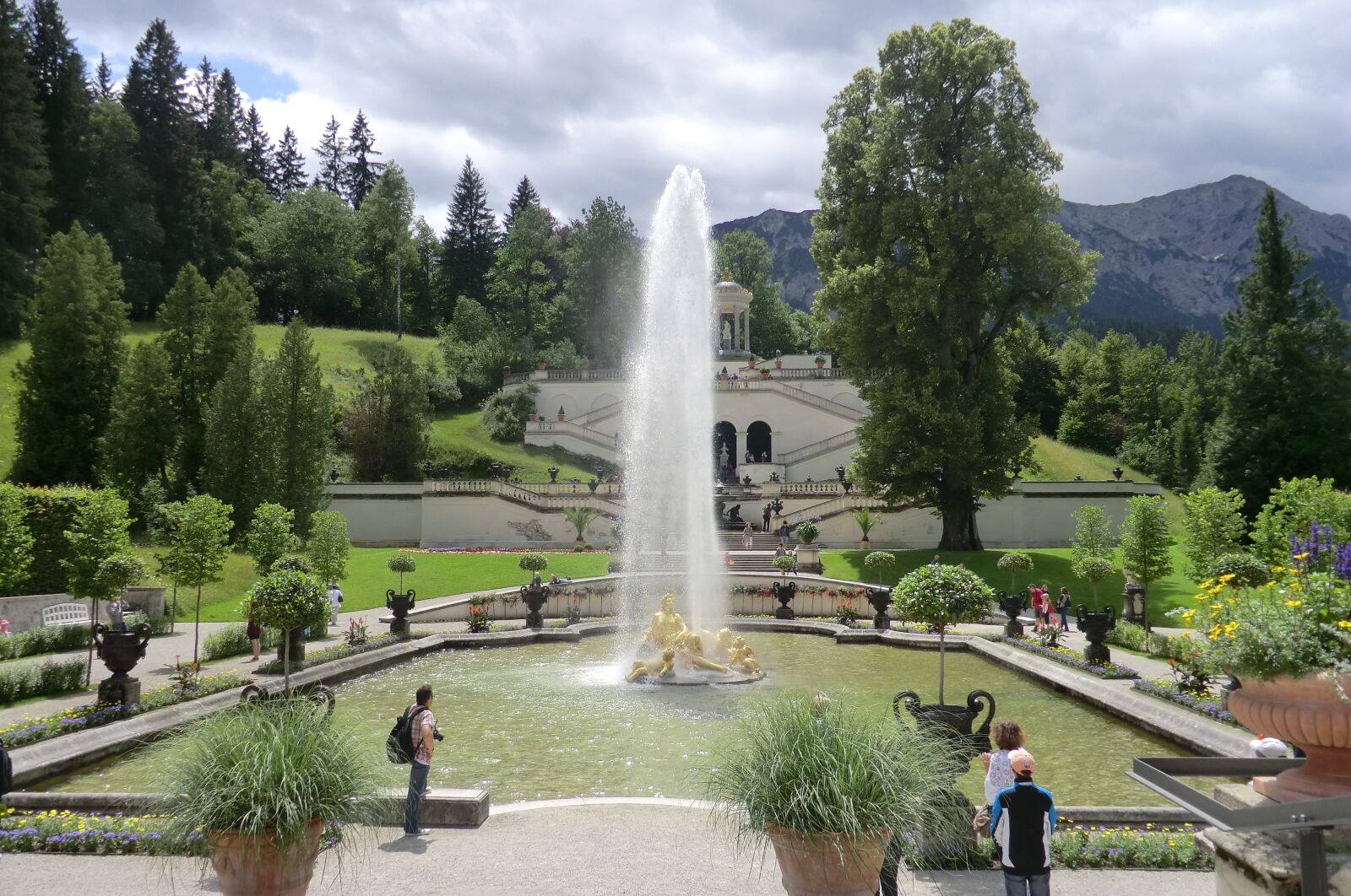 CASIO EX-H5 sample photo. Linderhof palace, graswangtal, ettal photography