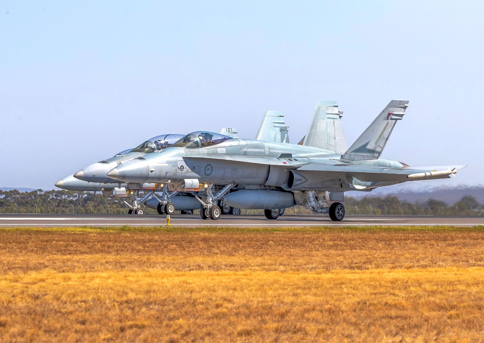 Canon EOS-1D X Mark II sample photo. Raaf f/a-18 hornets photography