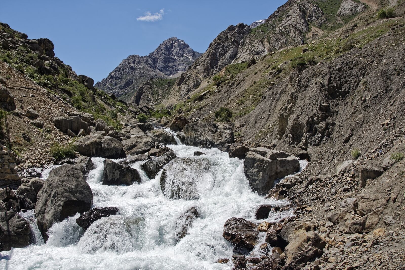 Nikon D500 sample photo. Tajikistan, šingtal, river photography