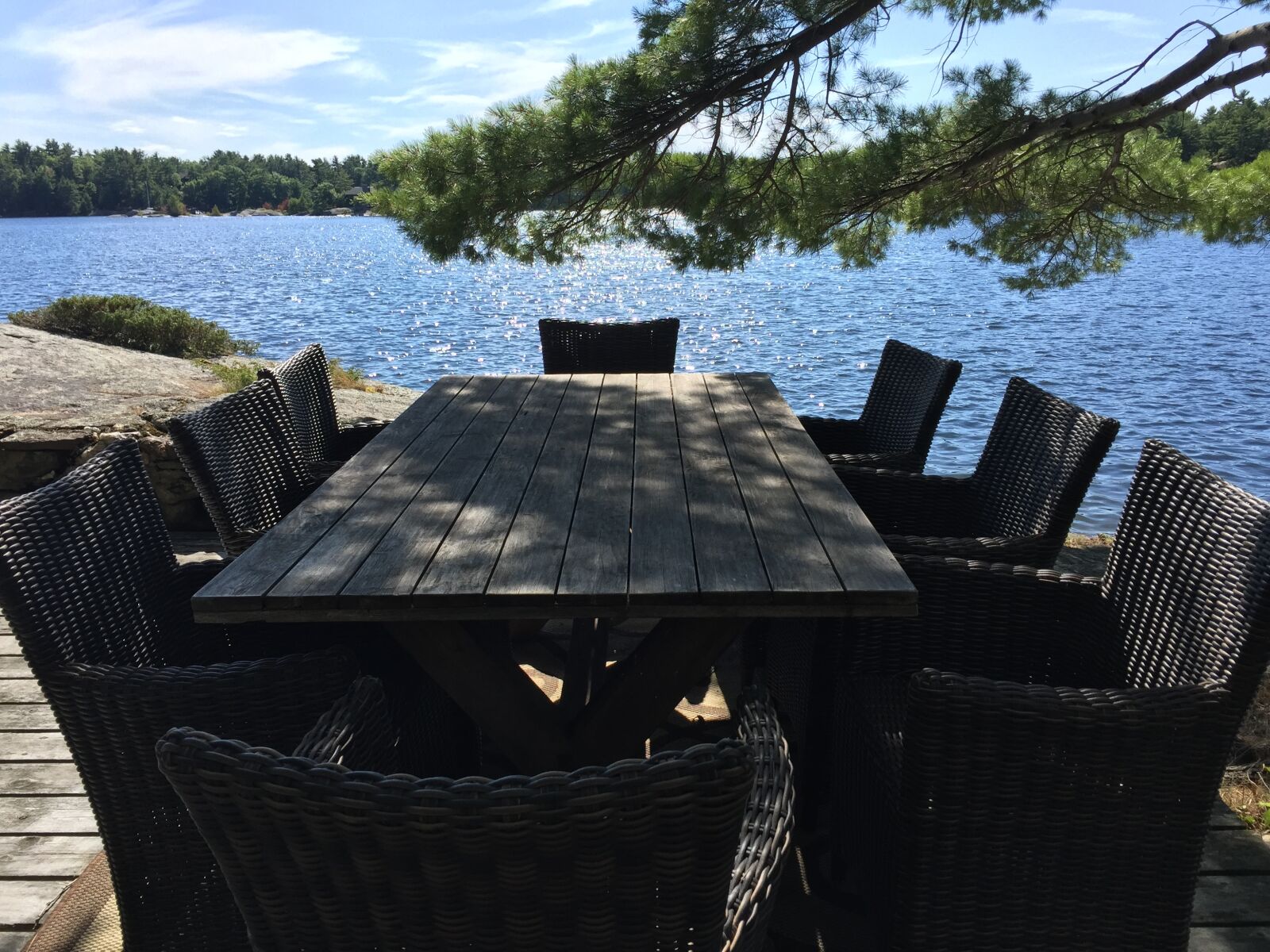Apple iPhone 6 sample photo. Canada, lake, landscape photography