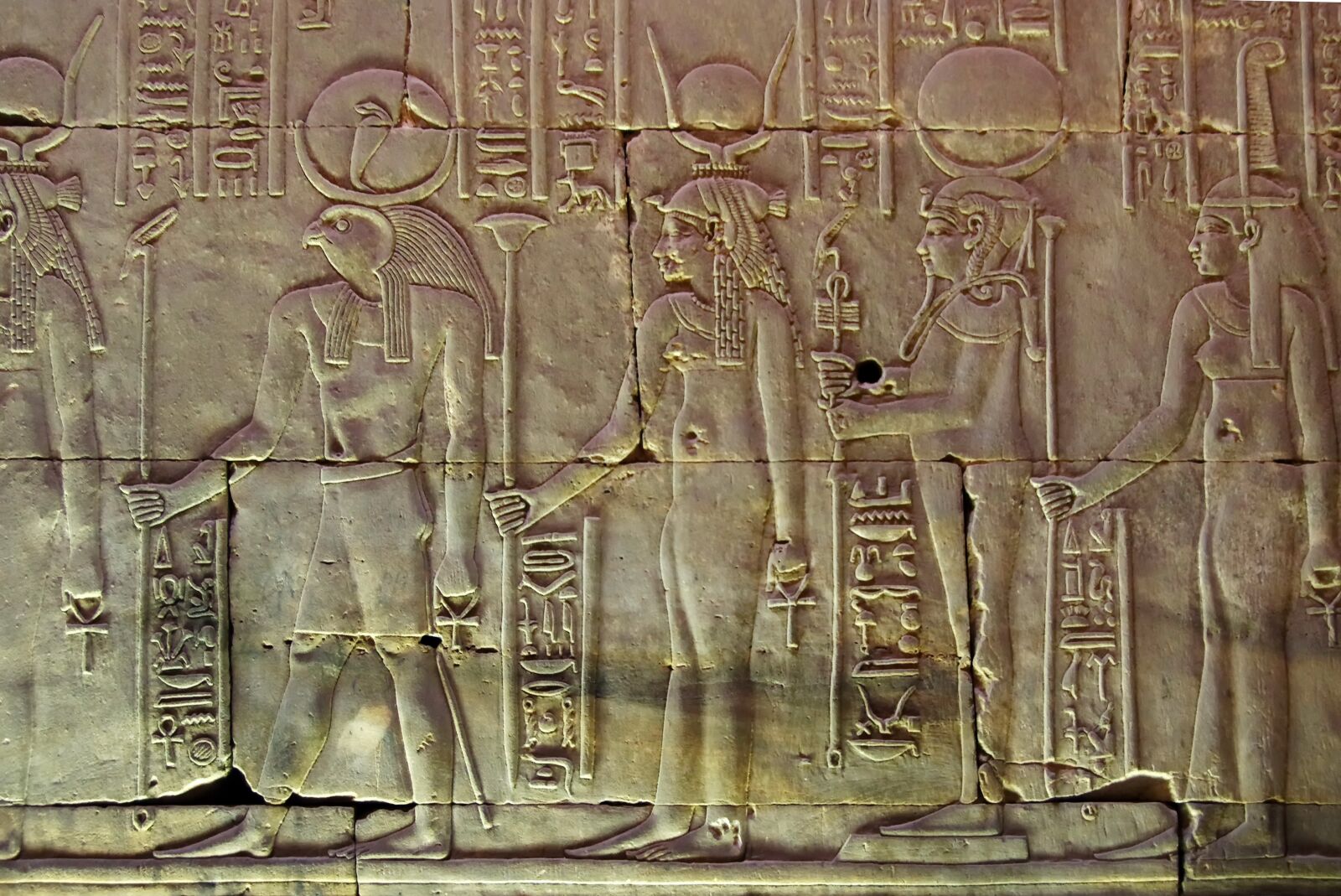 Pentax K-5 sample photo. Egypt, edfu, divinities photography