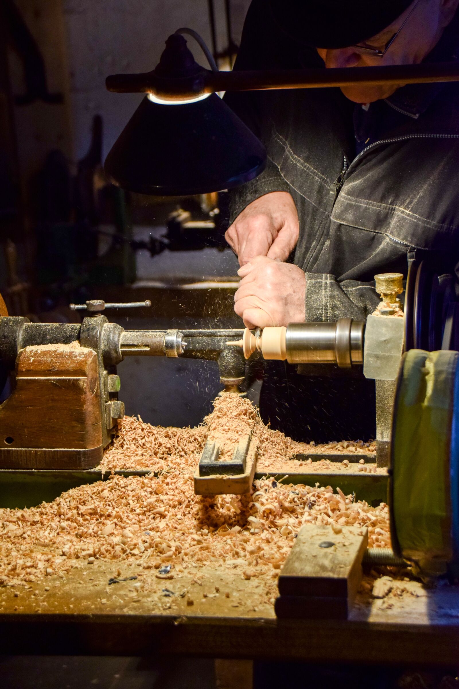 Nikon D5300 sample photo. Wood, drechsler, craft photography
