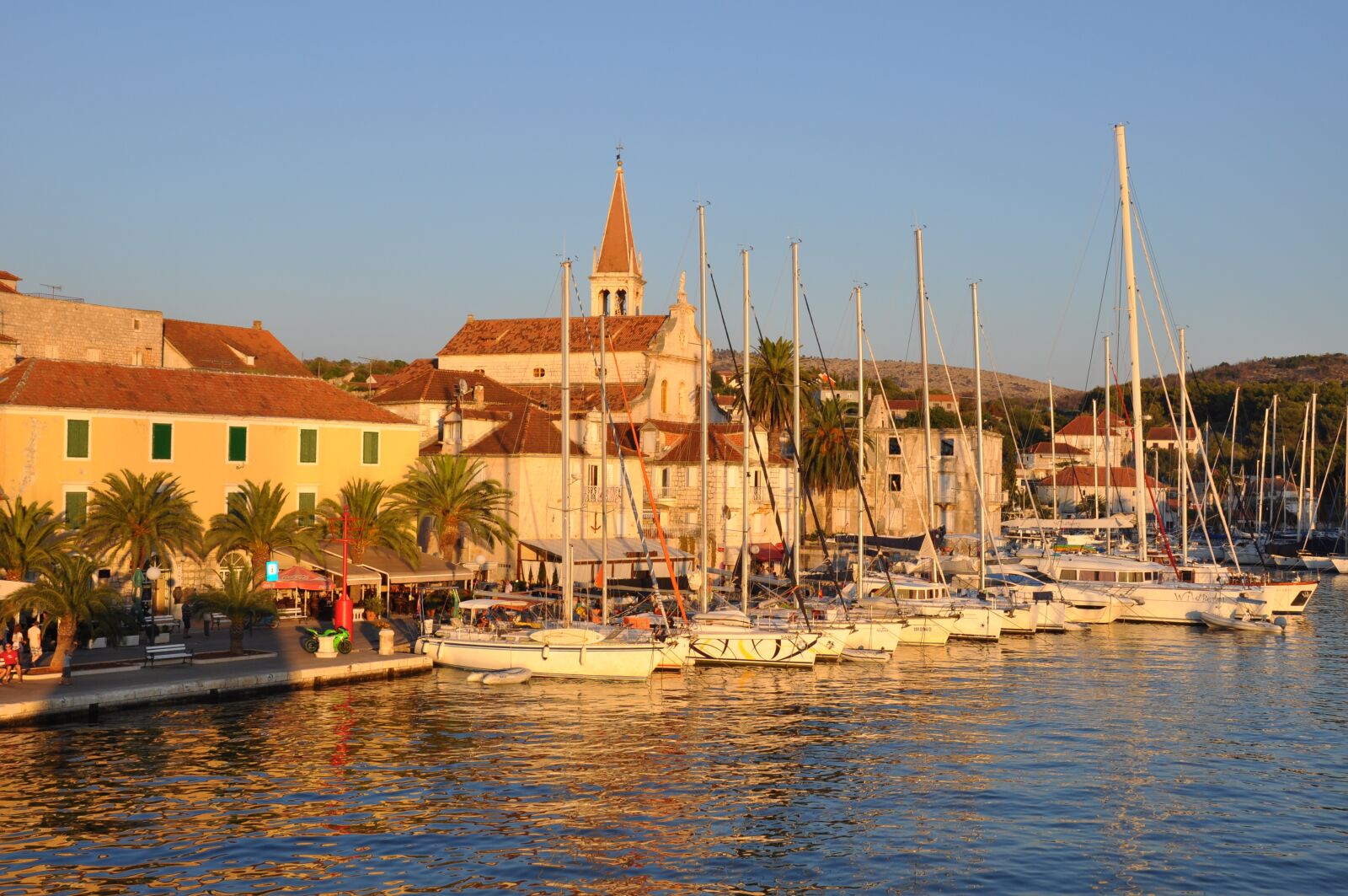Nikon D90 sample photo. Port, croatia, sunset photography
