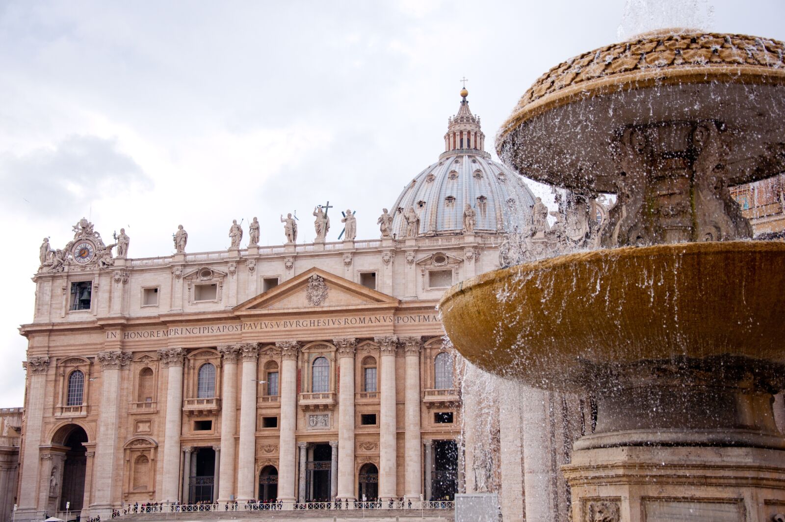 Nikon D90 sample photo. St peter's basilica, rome photography