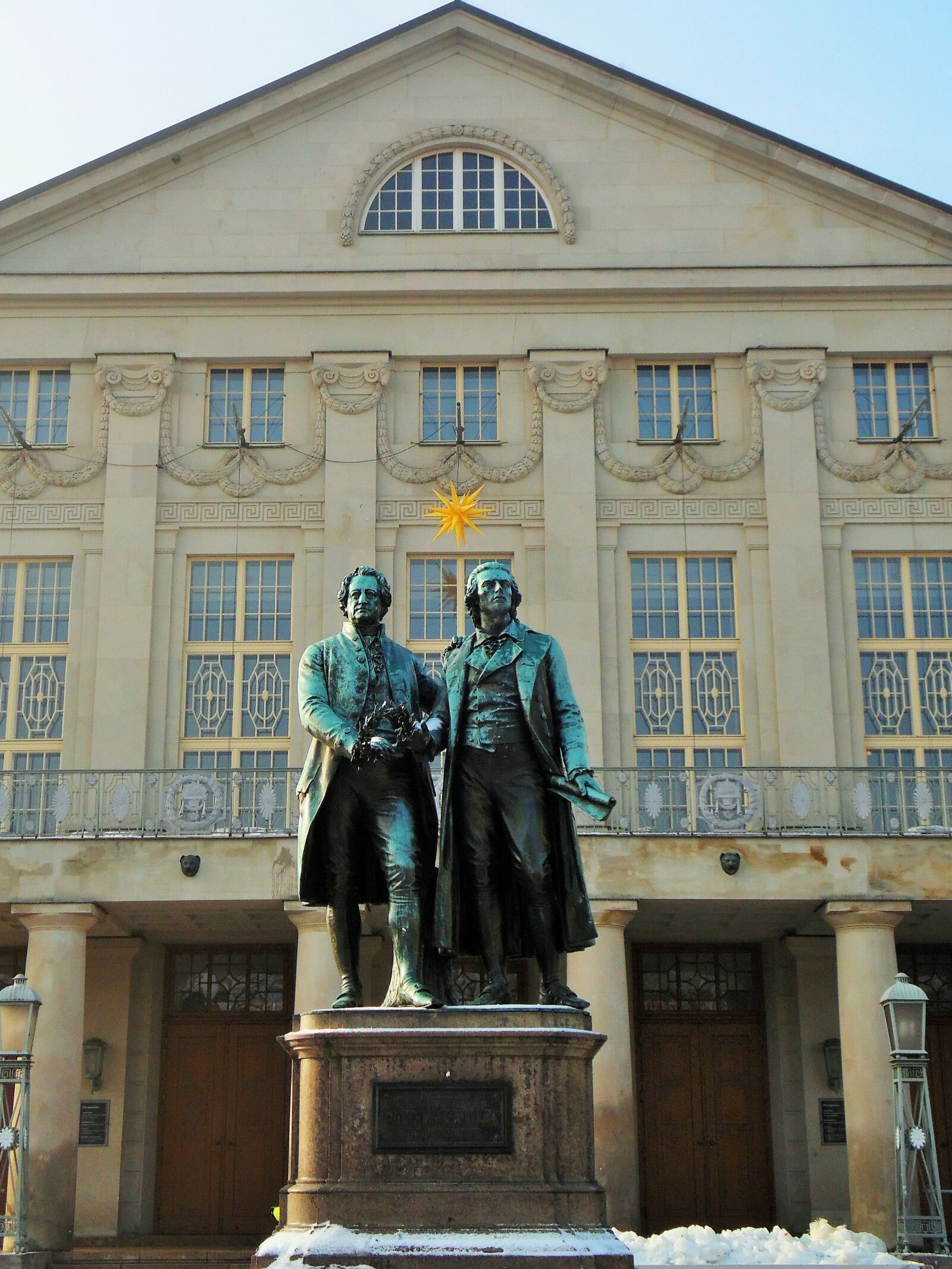 Samsung WB110/  WB111 sample photo. Schiller, goethe, weimar photography