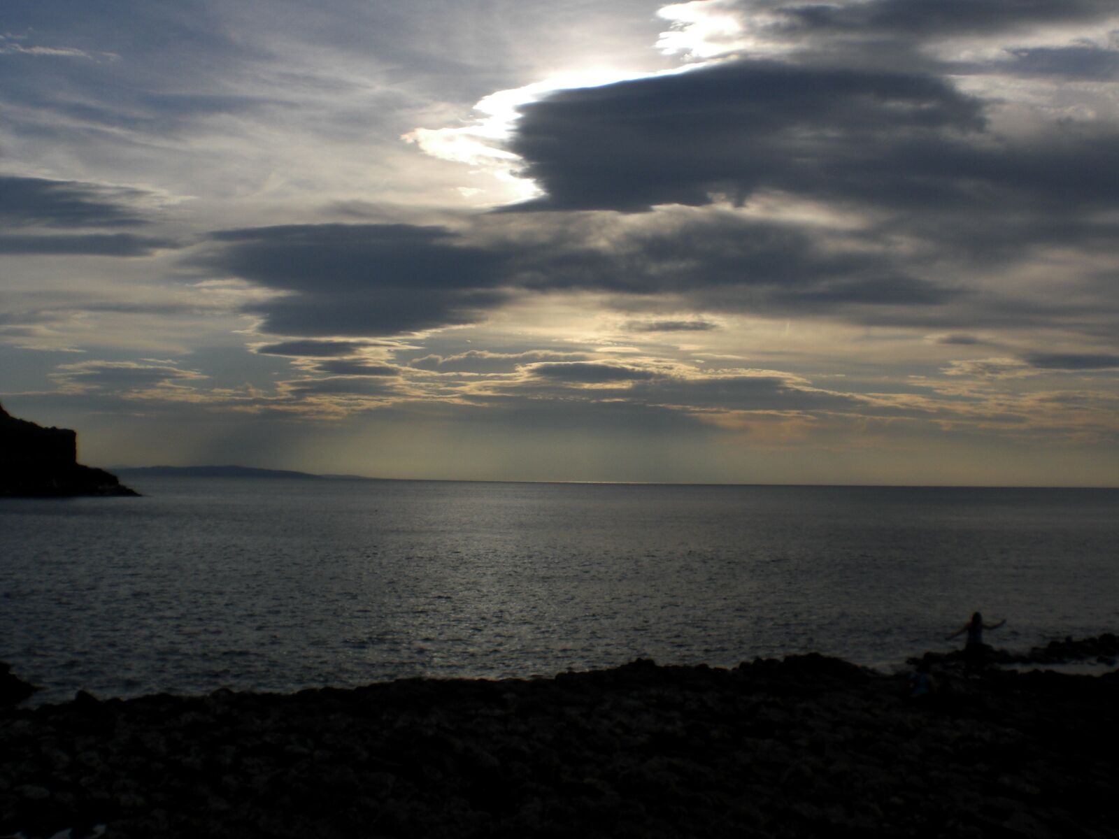 CASIO EX-Z77 sample photo. Emotion, sunset, clouds photography
