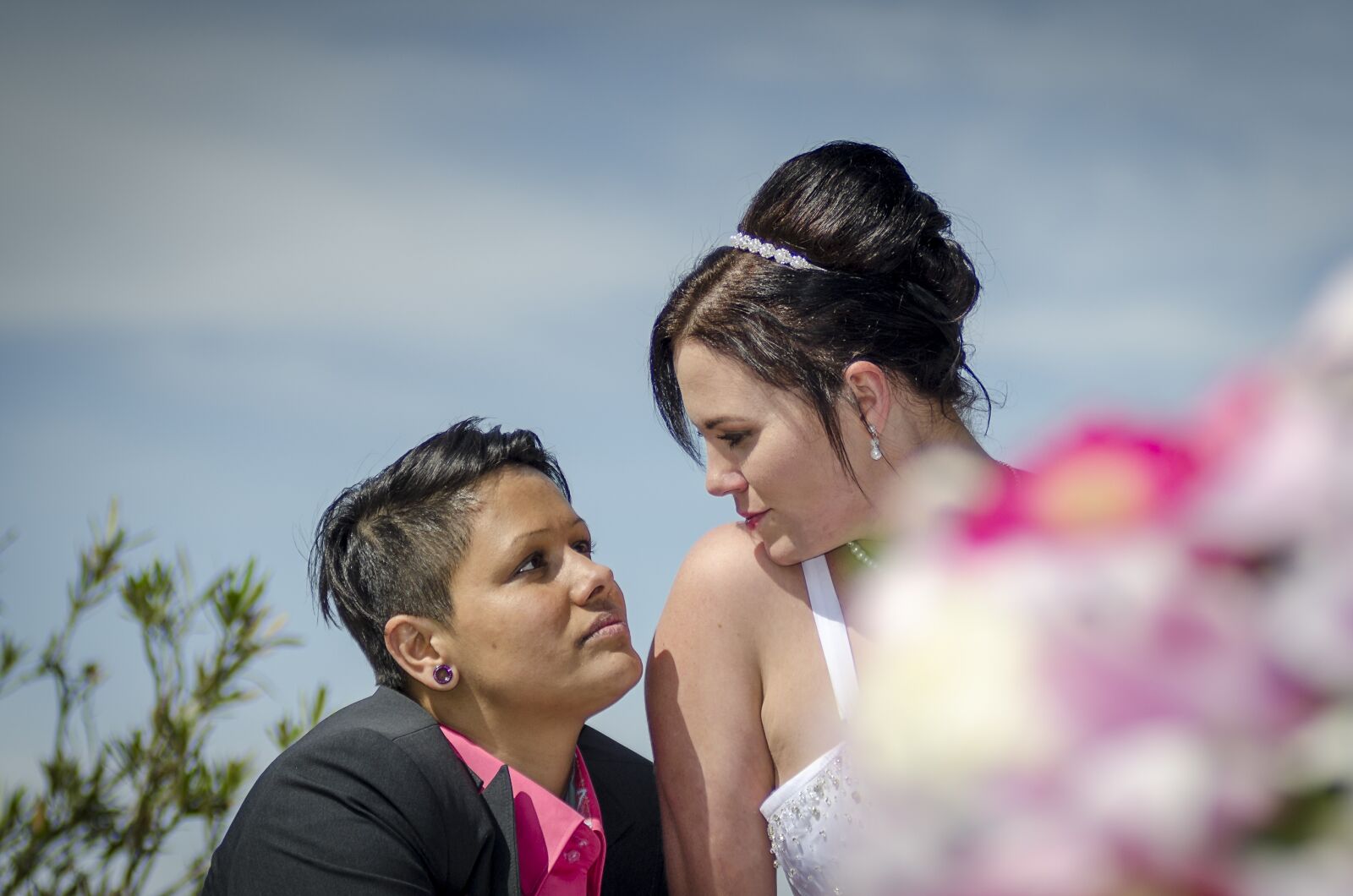 Nikon D7000 sample photo. Bride and groom, before photography