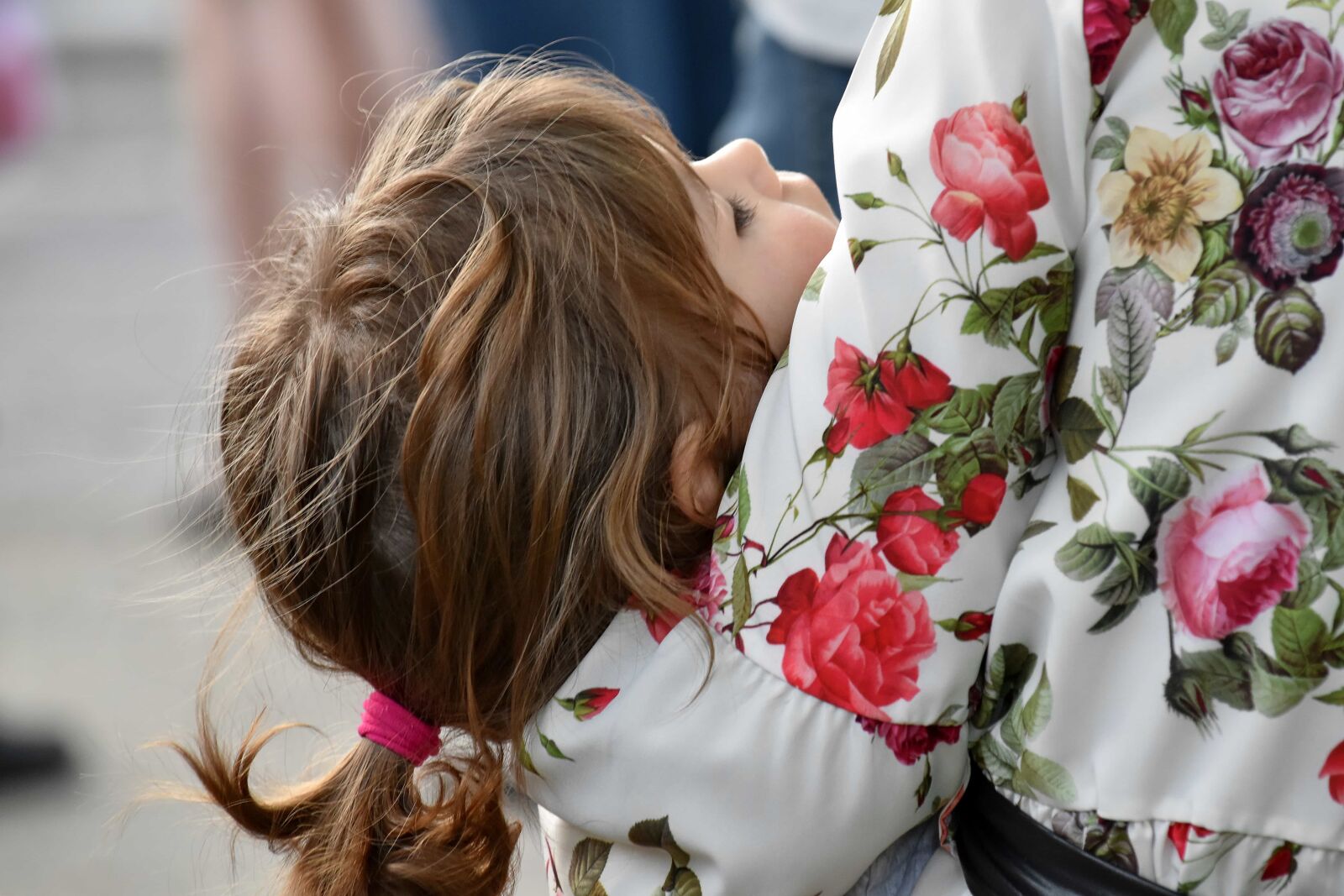 Nikon D5500 sample photo. Childhood, hugging, mother, motherhood photography