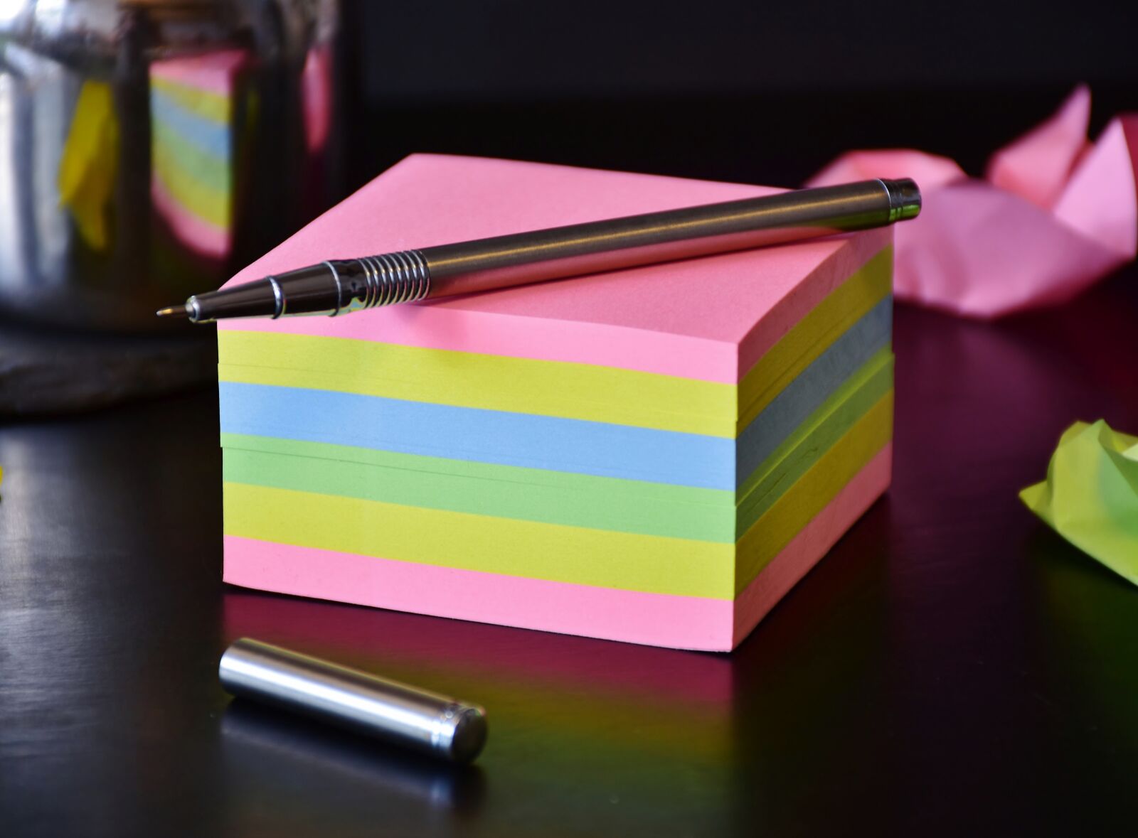 Nikon D7200 sample photo. Paper, block, write photography