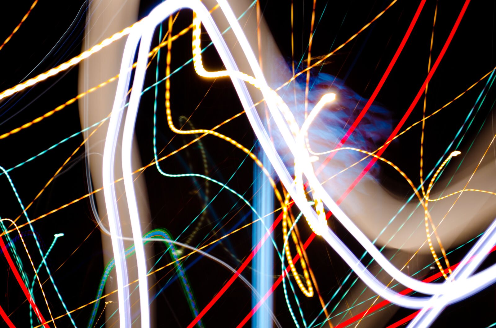 Nikon D5100 sample photo. Lights, blurred, background photography