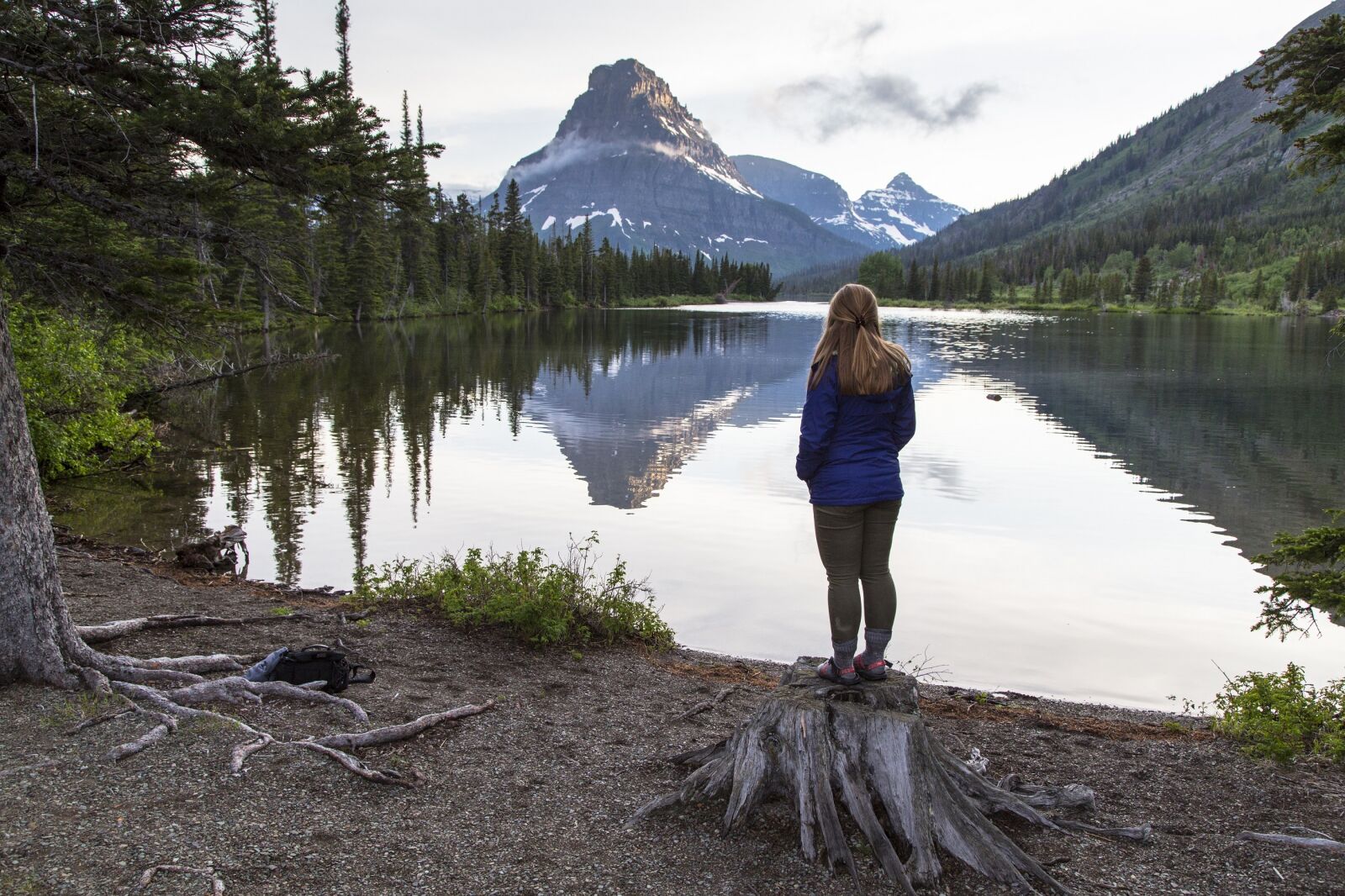 Canon EF 24-105mm F4L IS USM sample photo. Pray lake, reflection, landscape photography