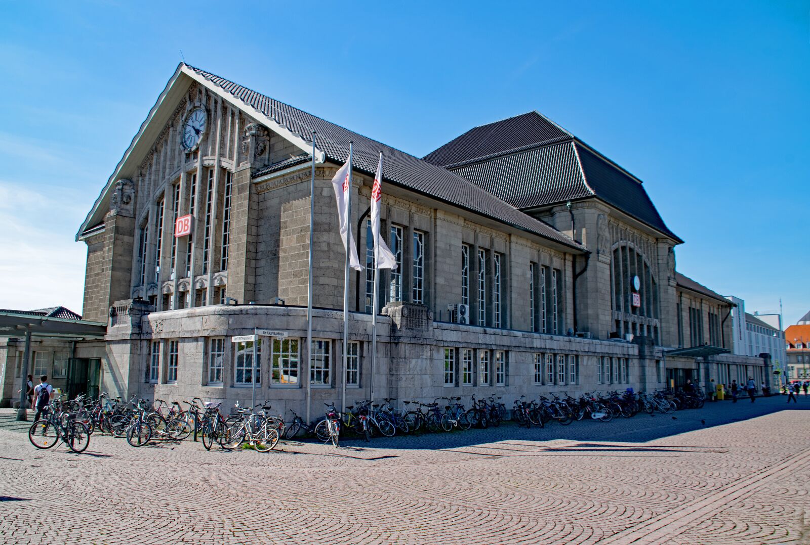 Nikon D5300 sample photo. Darmstadt, central station, hesse photography