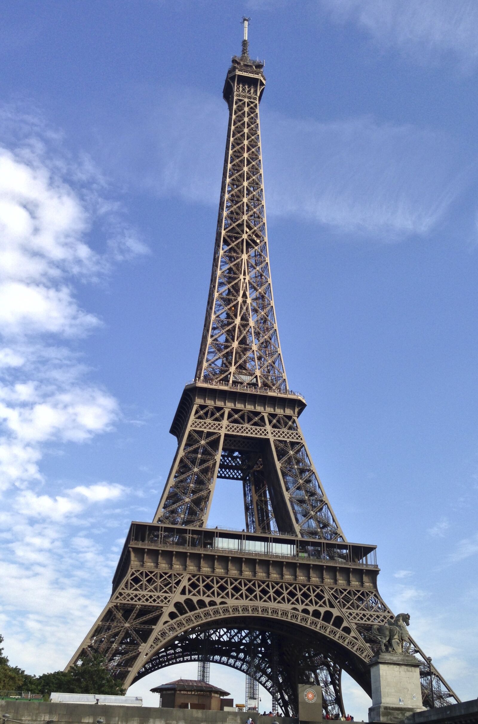 Apple iPhone 5 sample photo. Eiffel tower, paris, tour photography