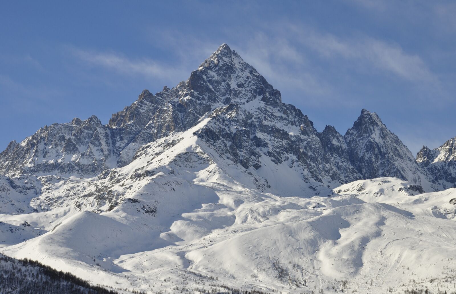 Nikon D5000 sample photo. Mountains, alps, snow photography