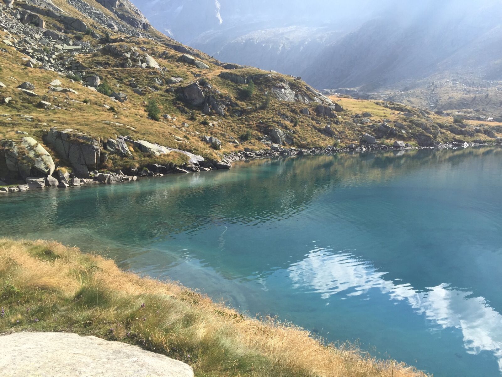 Apple iPhone 6 sample photo. Lake, mountains, dolomites photography