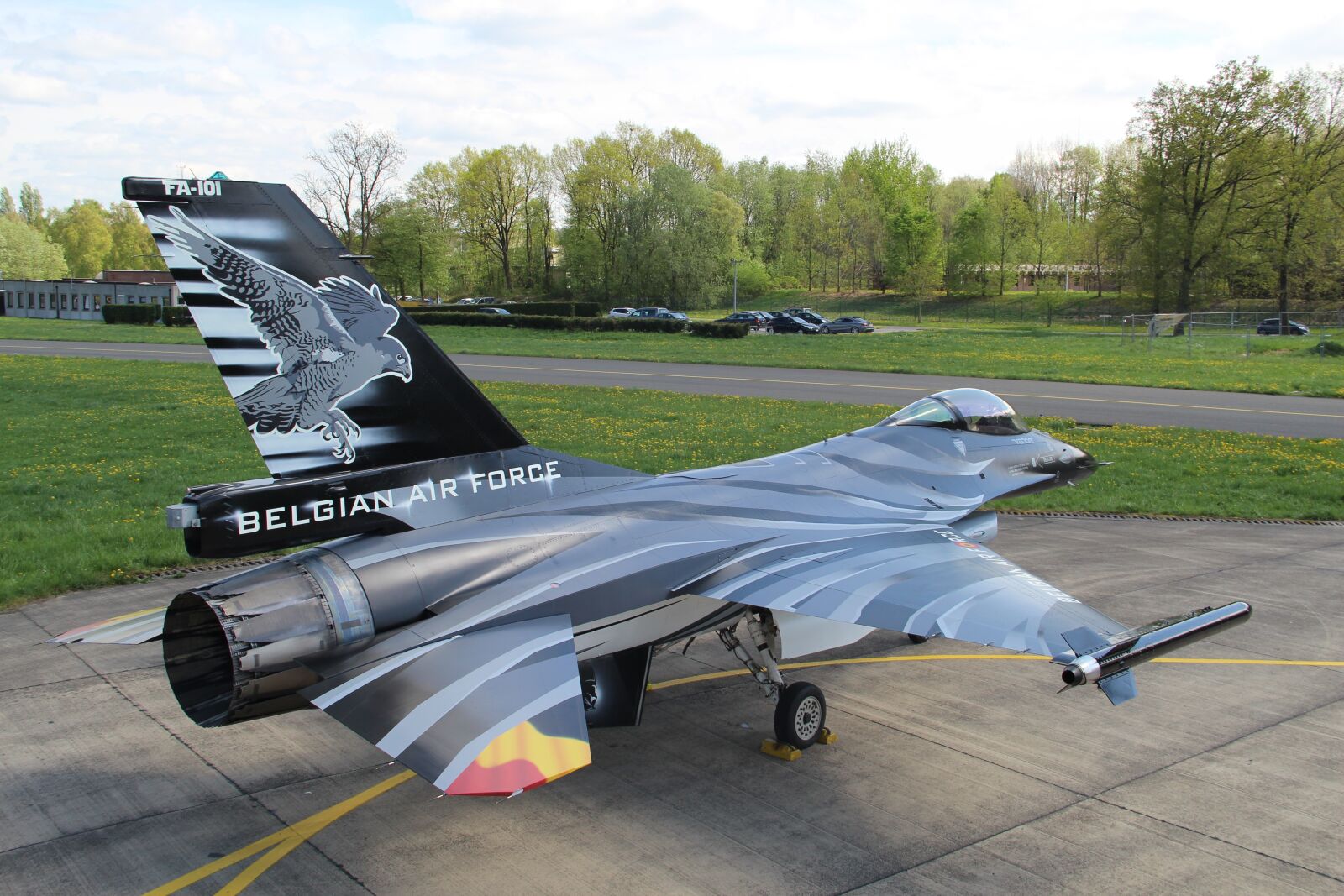 Canon EOS 600D (Rebel EOS T3i / EOS Kiss X5) sample photo. F16, belgian air force photography
