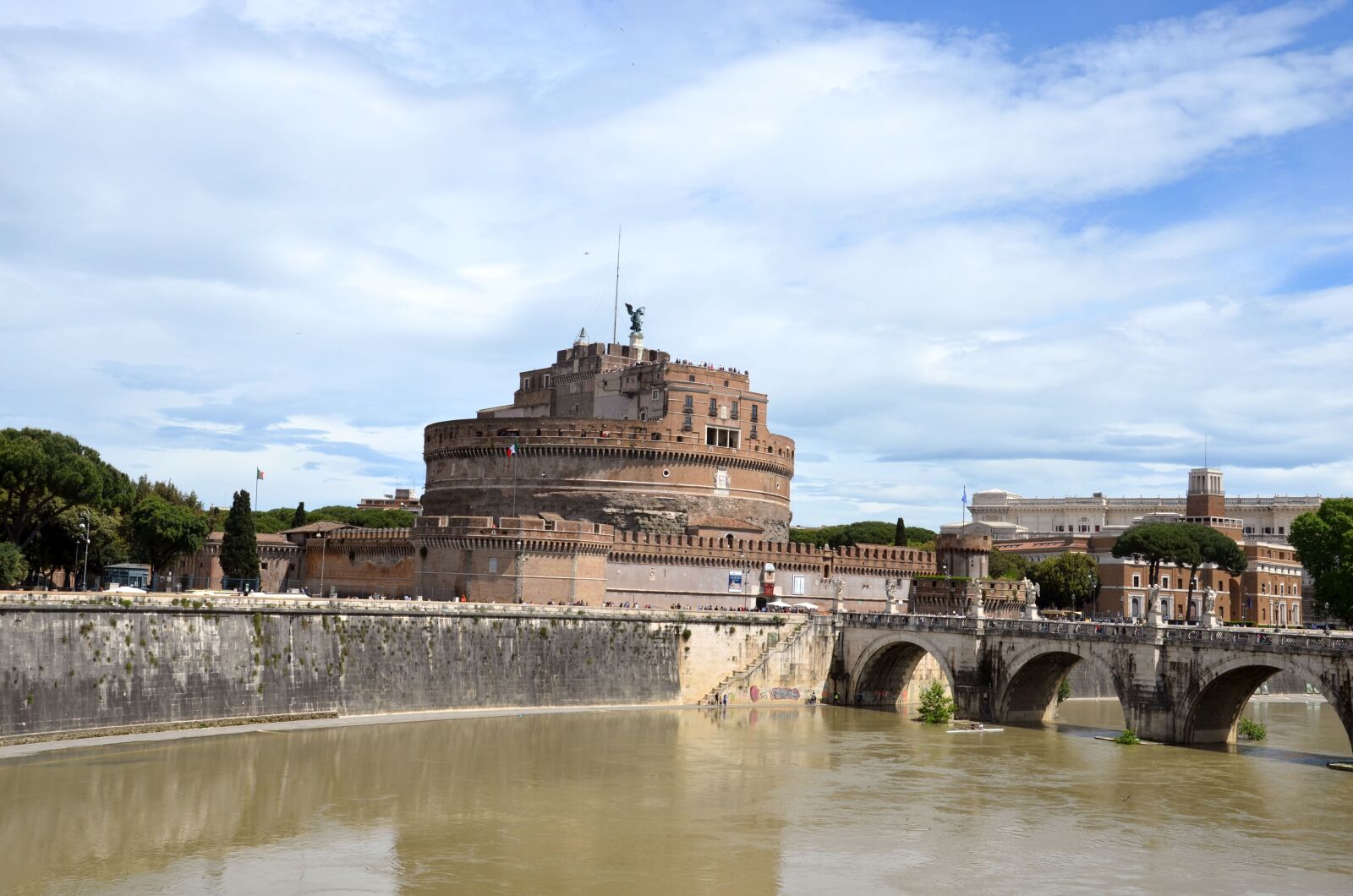 Nikon D7000 sample photo. Castle, s'angelo, rome photography