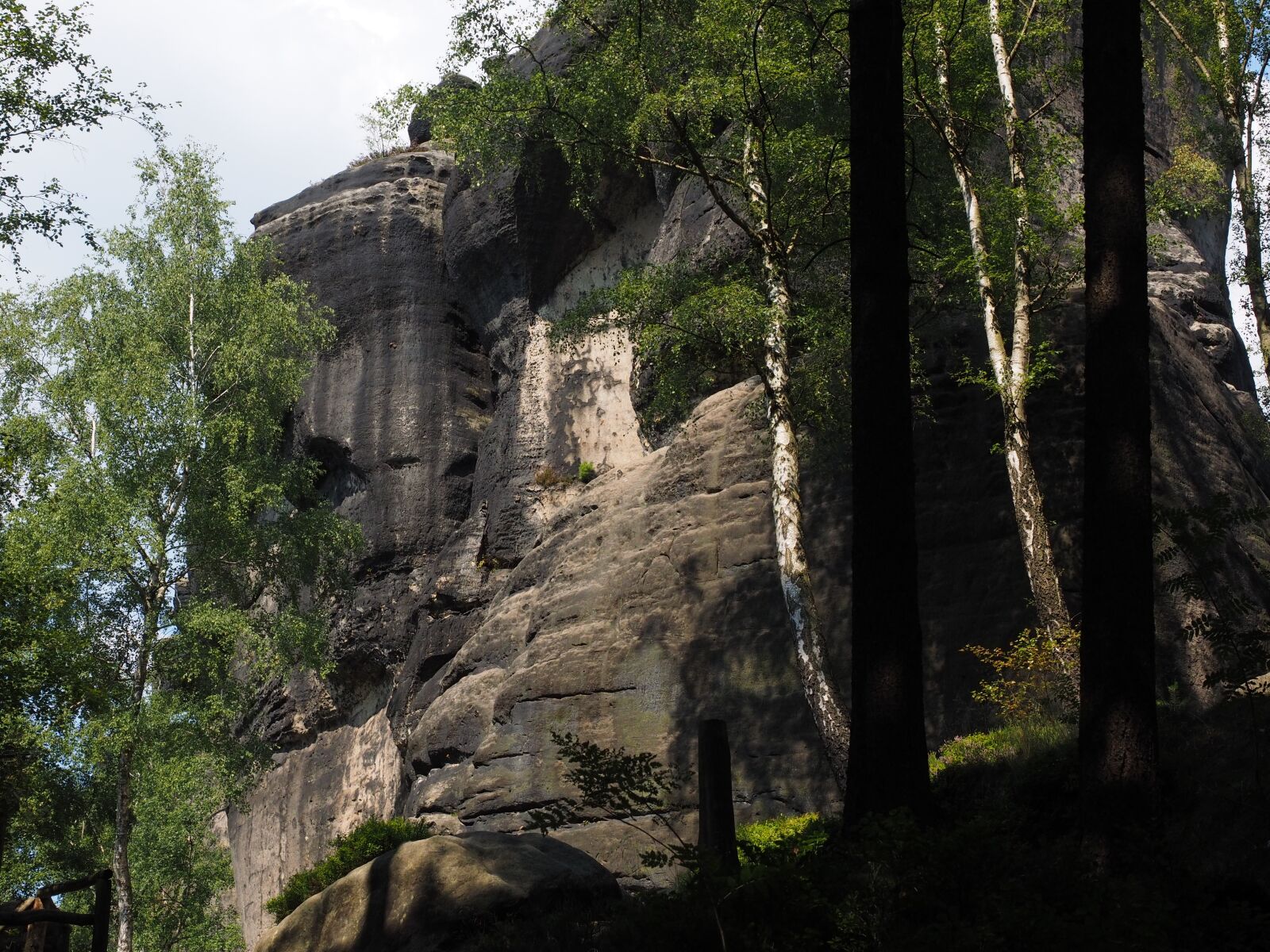 Olympus OM-D E-M1 + Olympus M.Zuiko Digital ED 12-40mm F2.8 Pro sample photo. Frienstein, elbe sandstone, hike photography