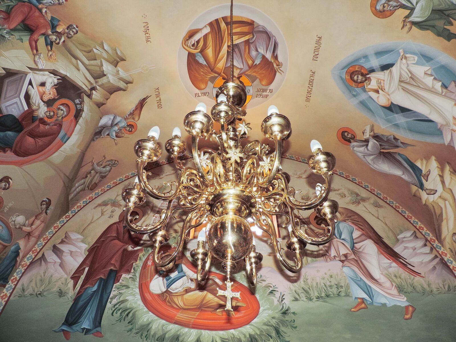 Nikon Coolpix P520 sample photo. Icon, interior decoration, orthodox photography