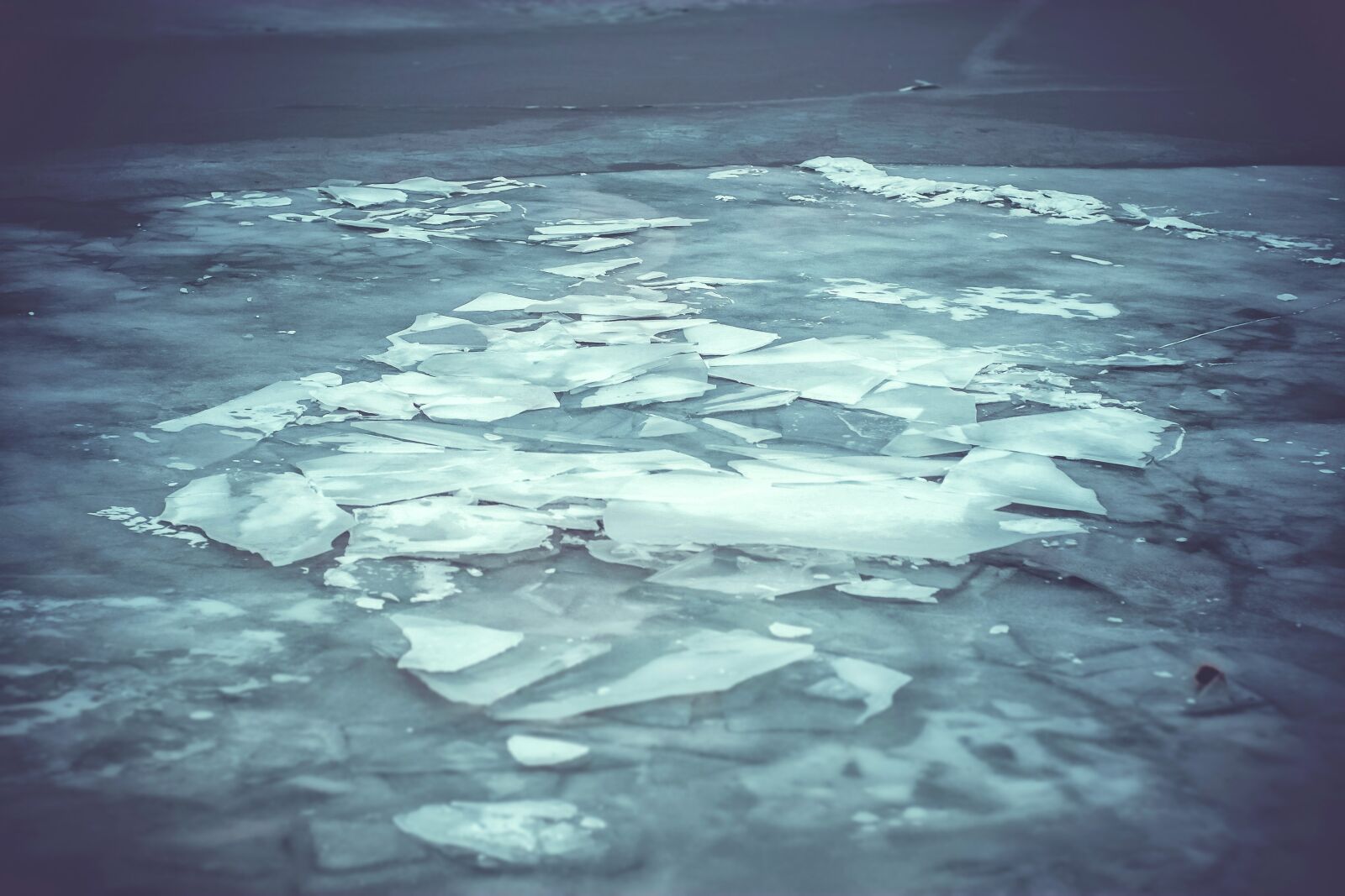 Fujifilm X-E1 sample photo. River, ice, nature photography