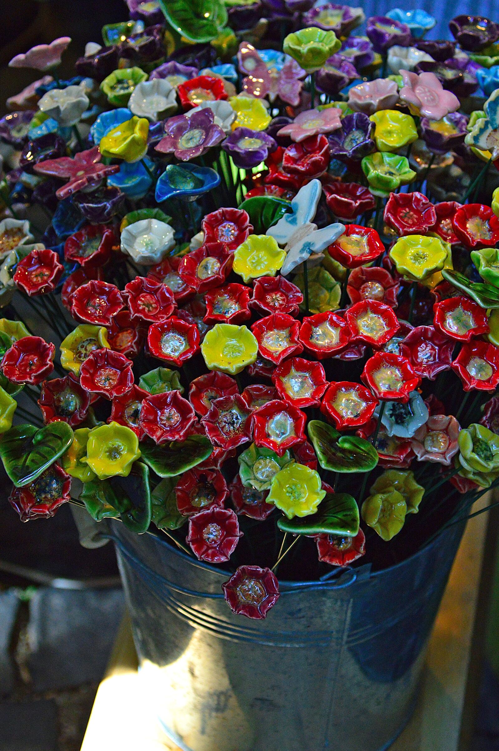 Nikon D3200 sample photo. Ceramic, color, burgundy photography