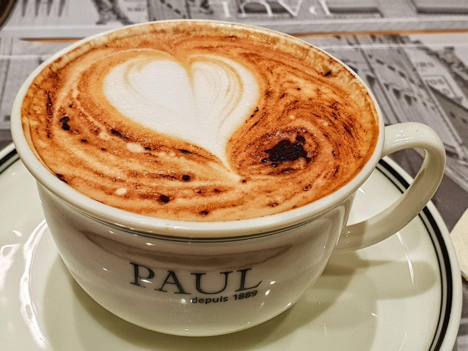 Samsung Galaxy S9+ sample photo. Coffee, cappuccino, breakfast photography
