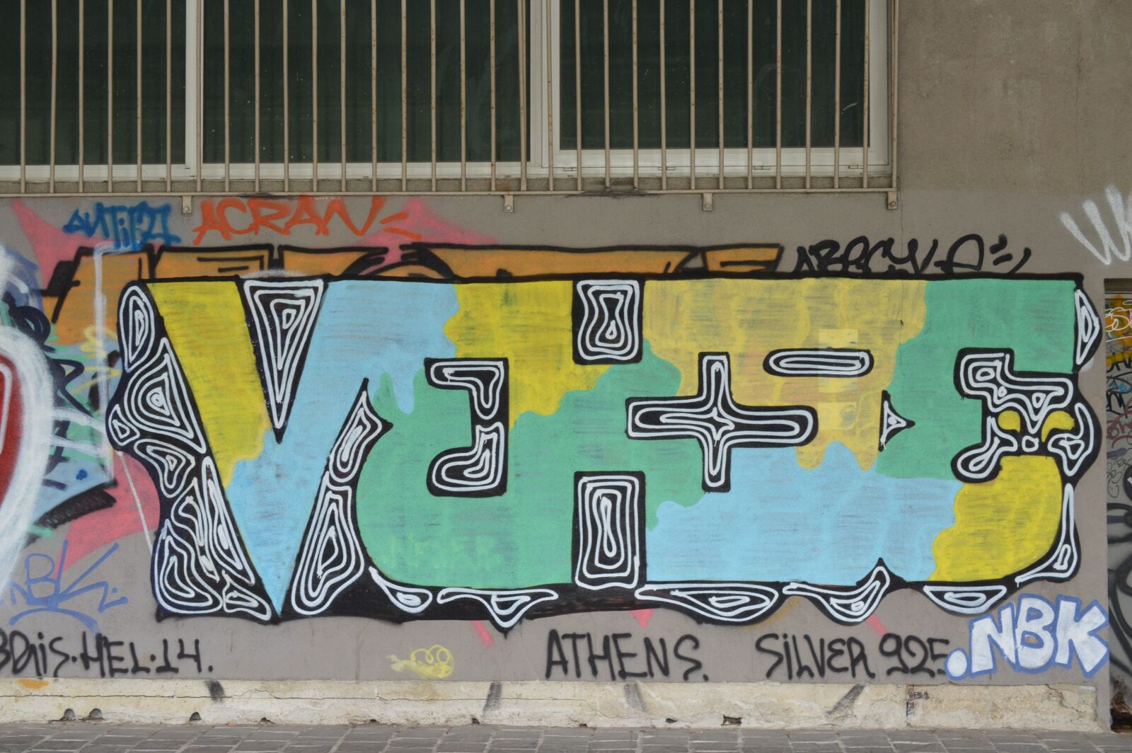 Nikon D3200 sample photo. Graffiti, wall, urban art photography