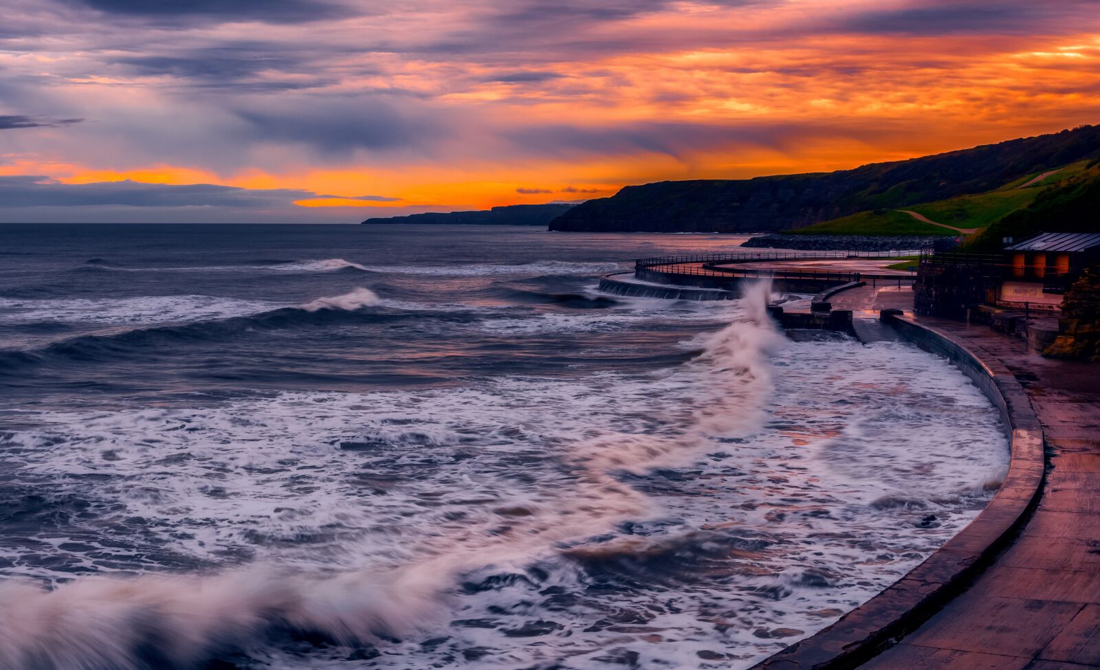 Nikon D7100 sample photo. Scarborough, north yorkshire, seascape photography