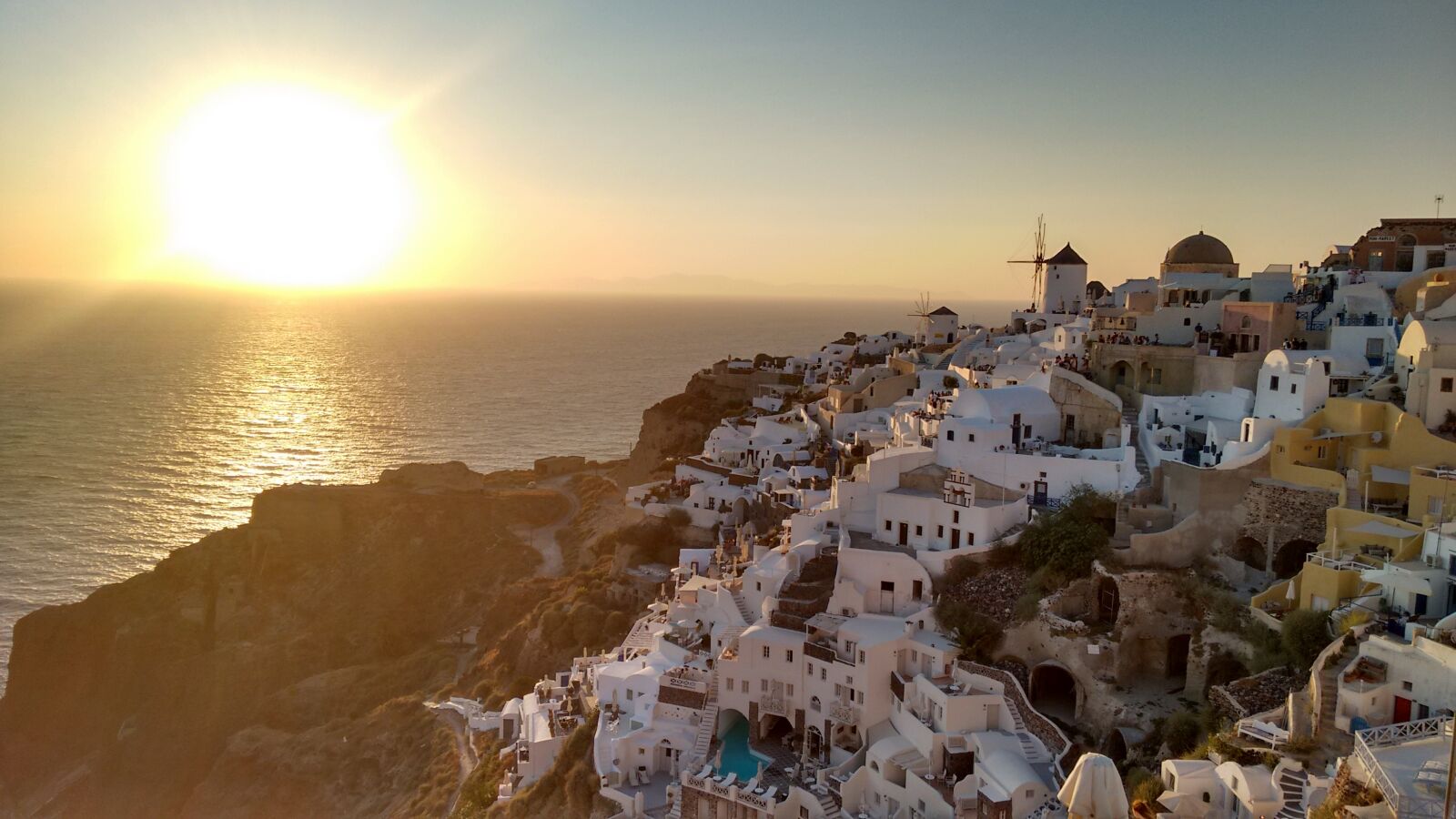Motorola Moto G (2nd Gen) sample photo. Santorini, grecia, white houses photography