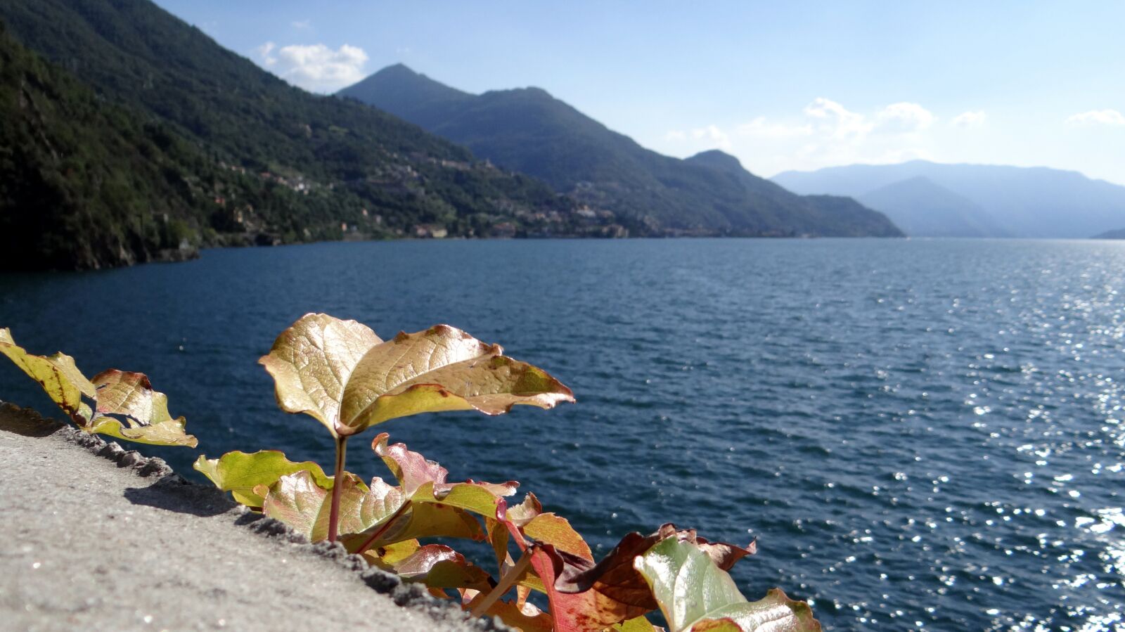 Sony DSC-HX200V sample photo. Italy, lake, mountain lake photography