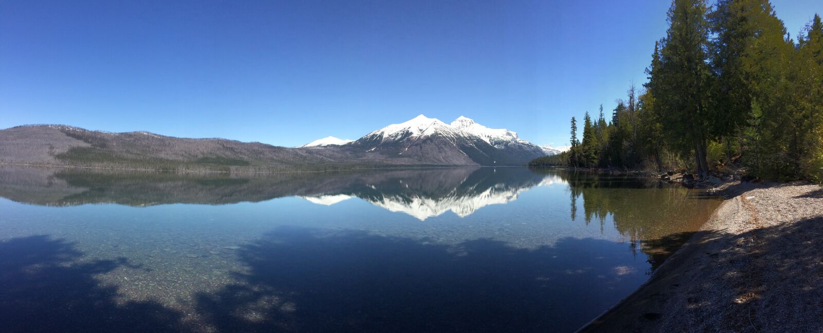 Apple iPhone 5s sample photo. Glacier, montana, lake photography