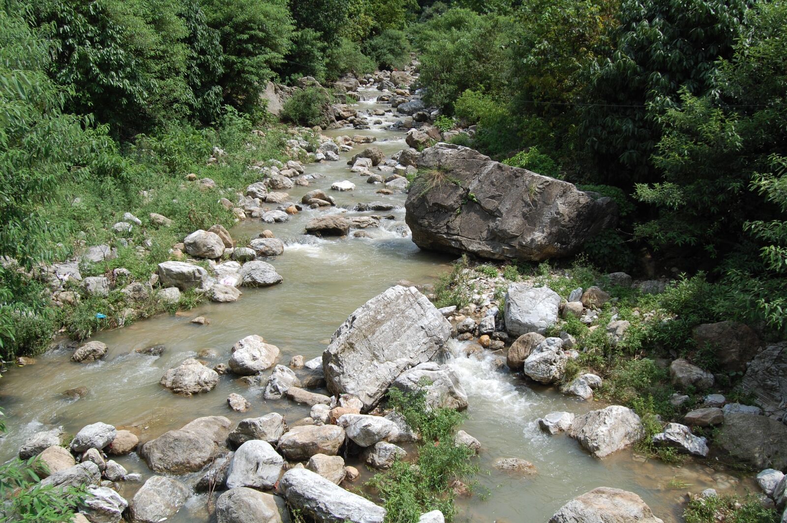 Nikon D40 sample photo. Water, and, stone photography