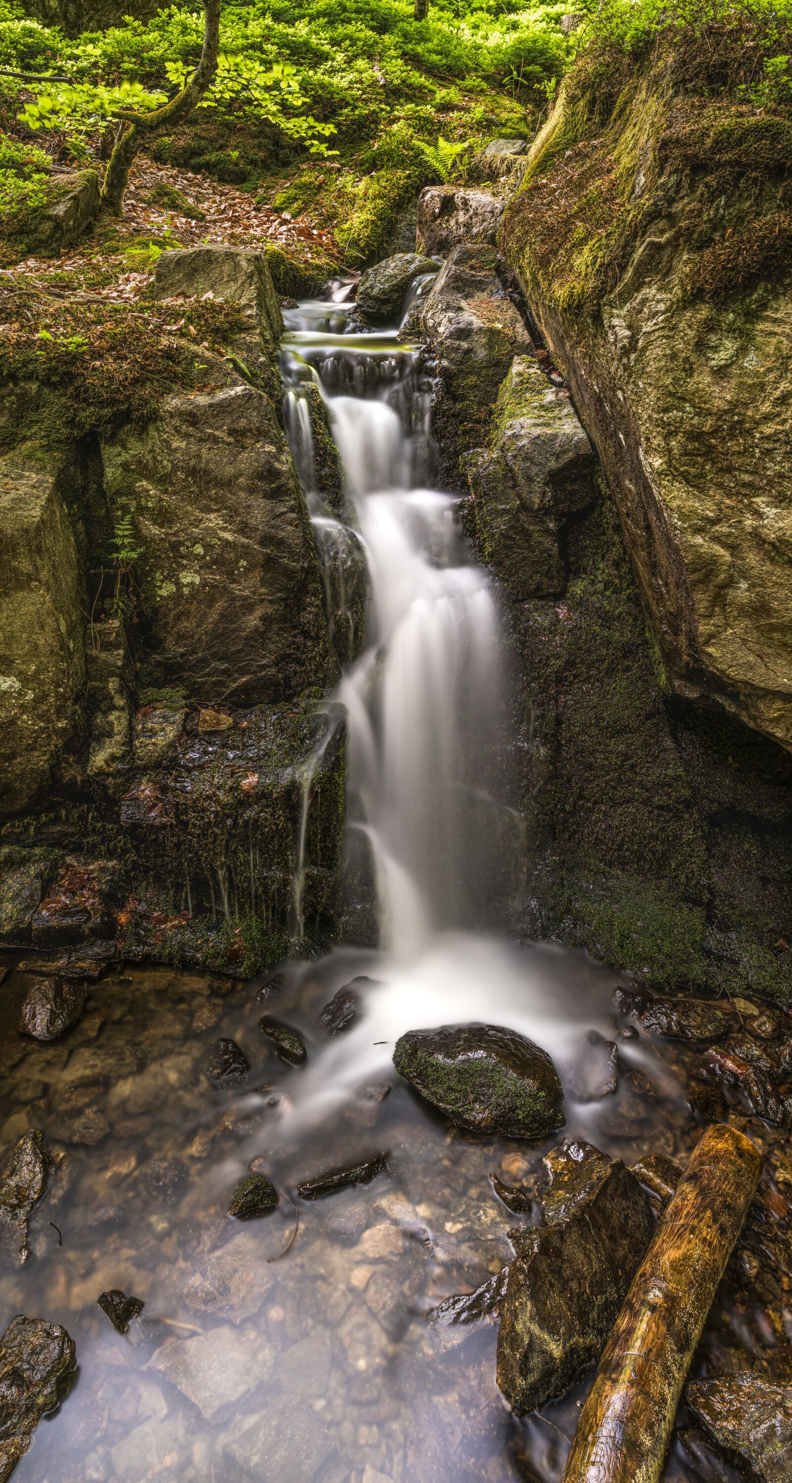Sony a6300 + Sigma 30mm F2.8 EX DN sample photo. Waterfall, water, long exposure photography